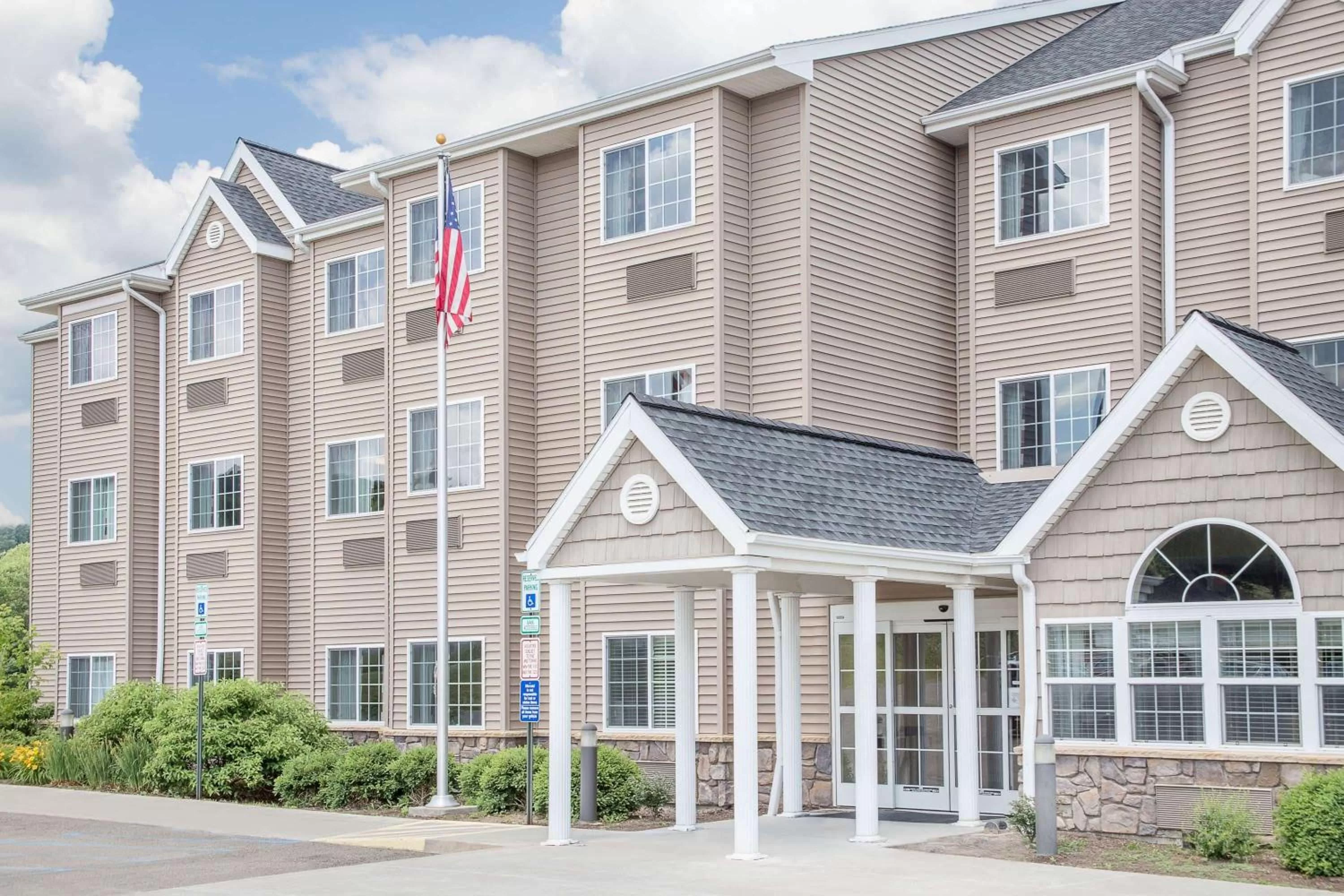 Property building in Microtel Inn & Suites Mansfield PA