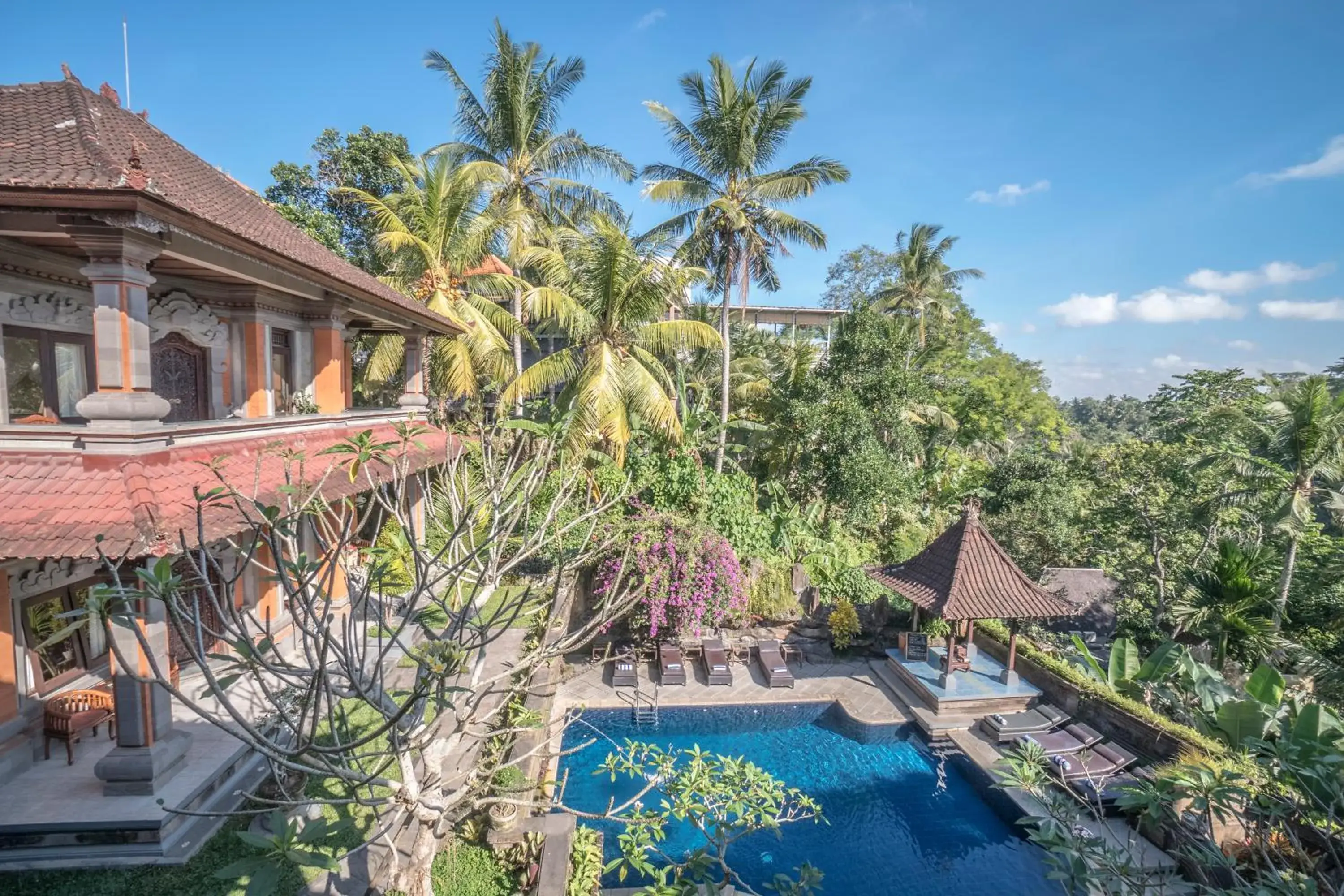 Pool view in Nick's Hidden Cottages by Mahaputra-CHSE Certified Pool view in Nick's Hidden Cottages by Mahaputra-CHSE Certified
