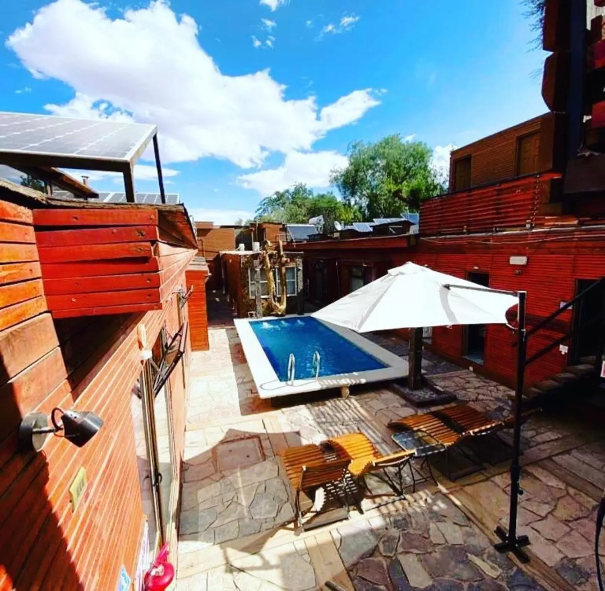 Pool View in Hotel Manada del Desierto