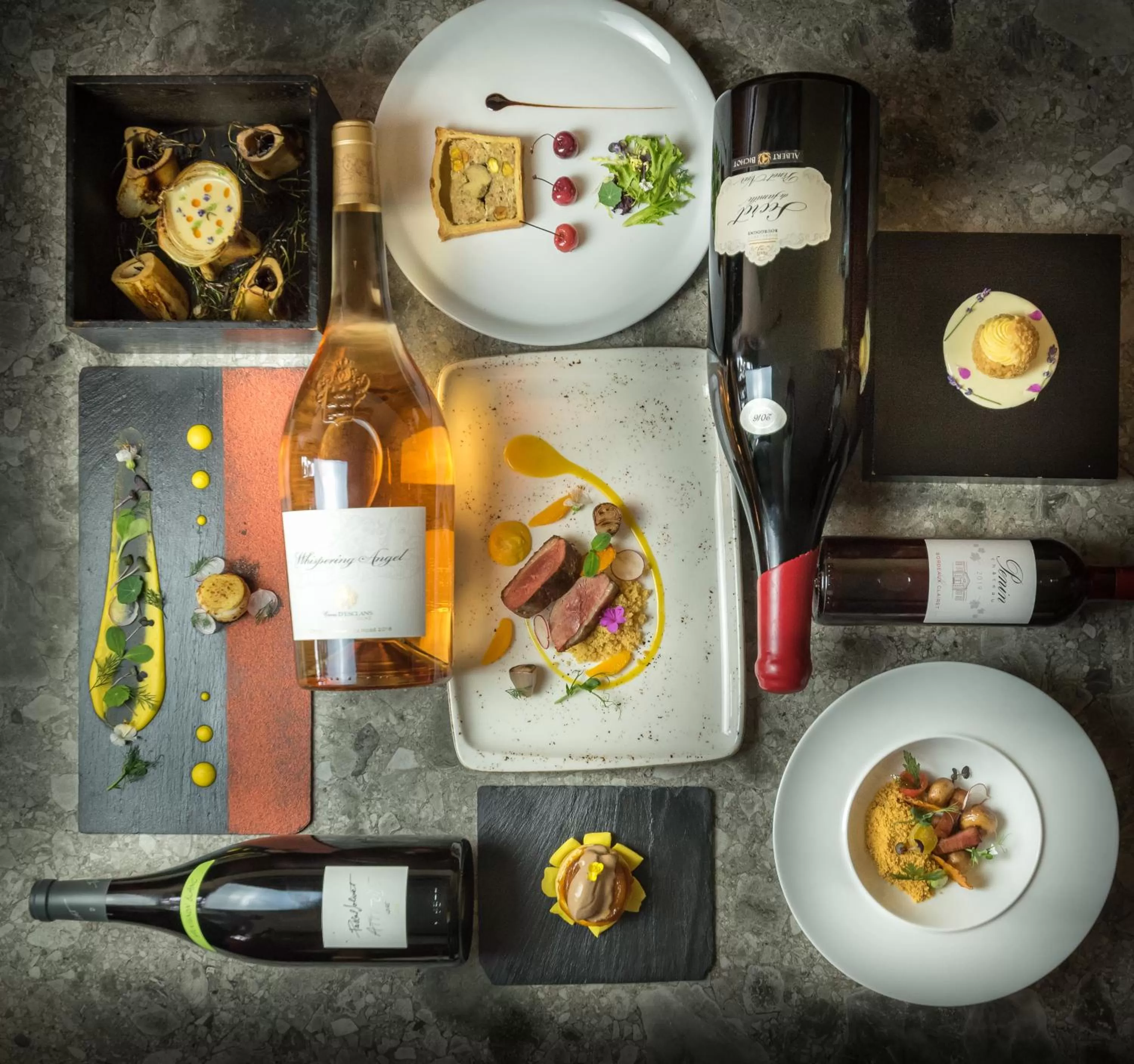 Food close-up in Kempinski Hotel Grand Arena Bansko