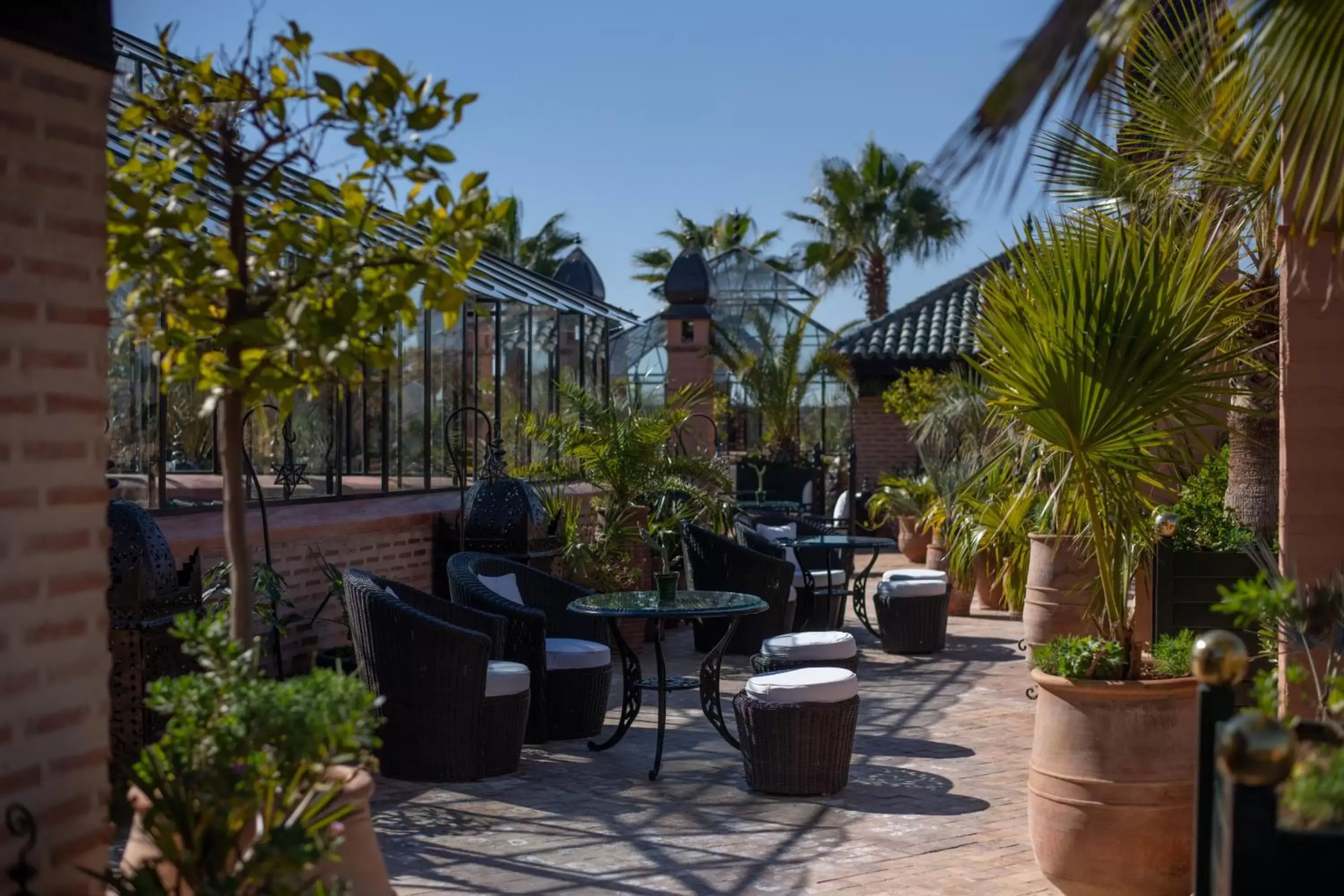 Balcony/Terrace in La Sultana Marrakech