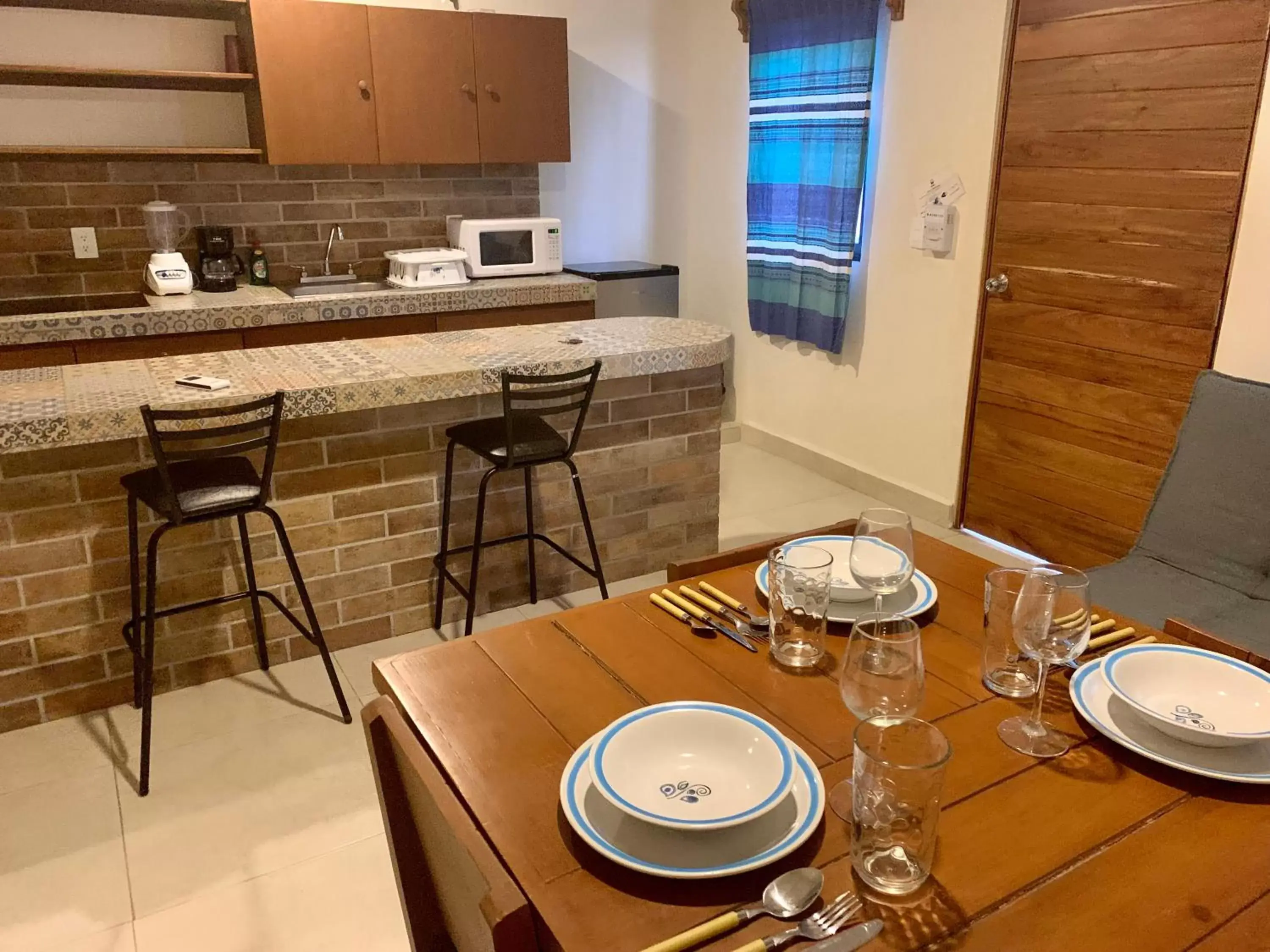 Living room, Dining Area in AKBAL Playa - Beach Zone