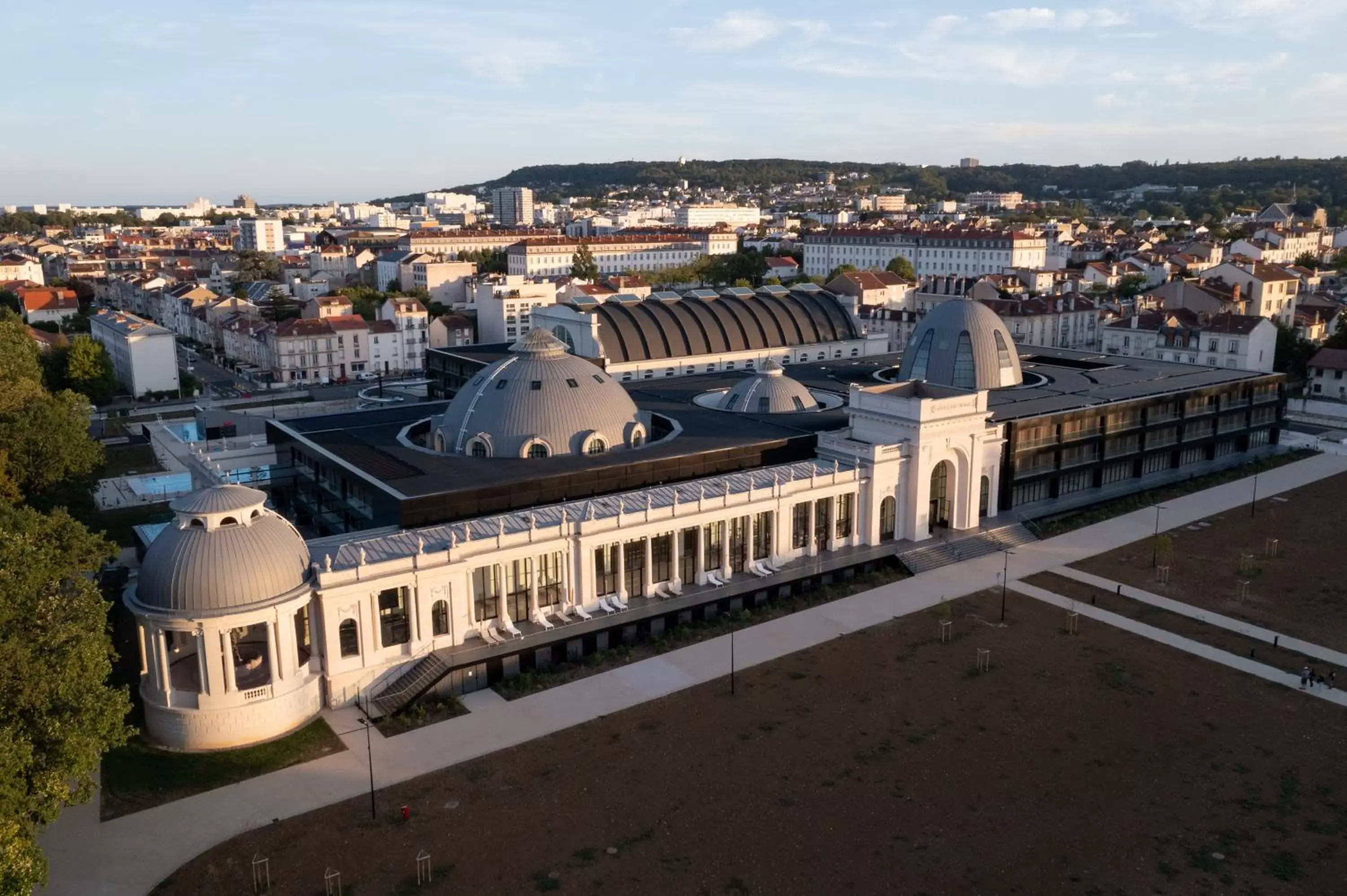 Bird's-eye View in Villa Thermae Nancy