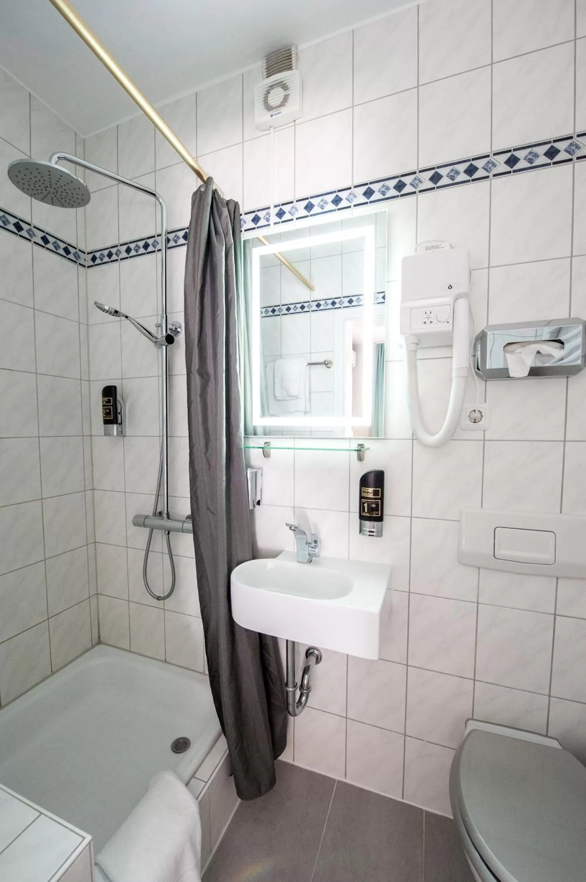 Bathroom in Hotel Blüchertal