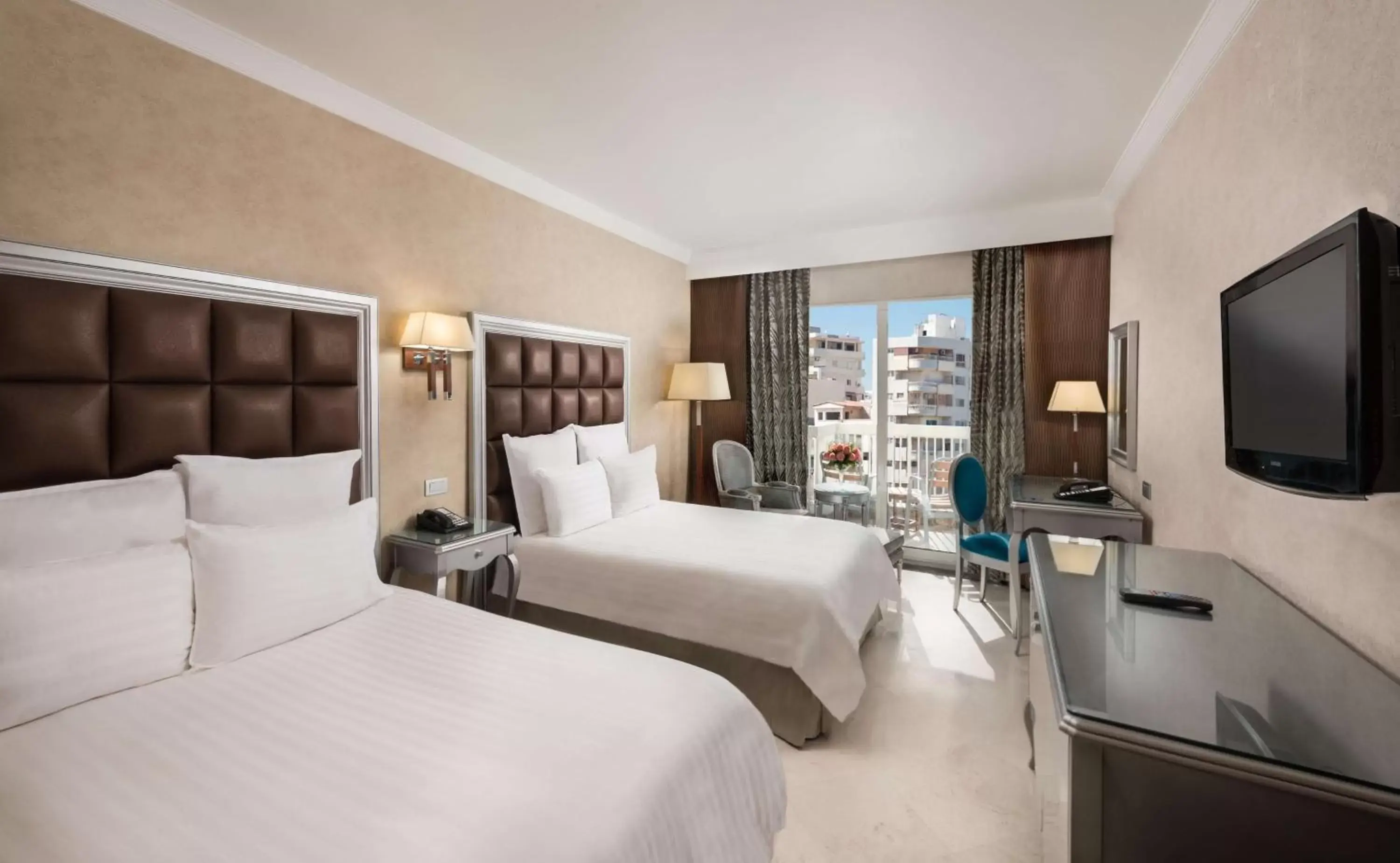 Bed in Hilton Alexandria Corniche
