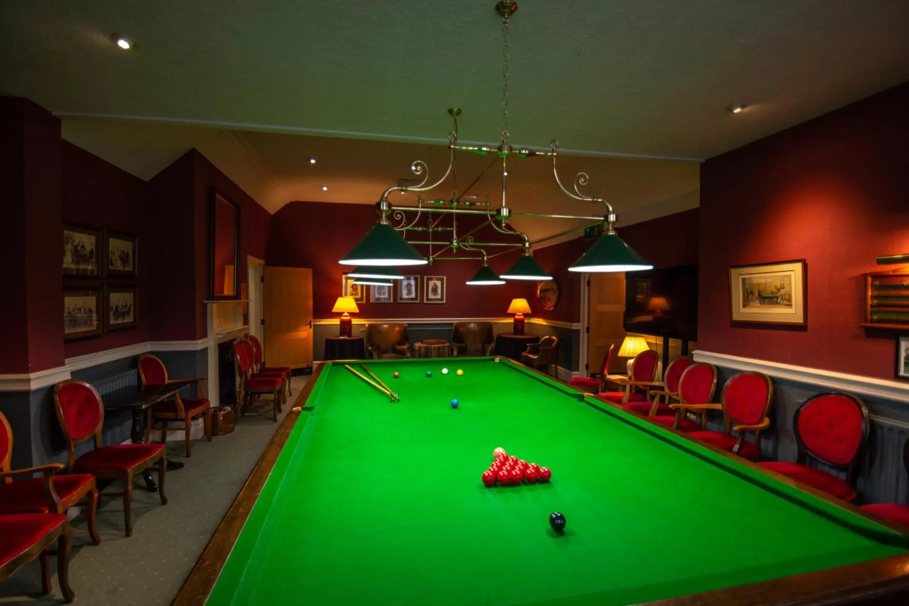 Billiard, Billiards in Petwood Hotel
