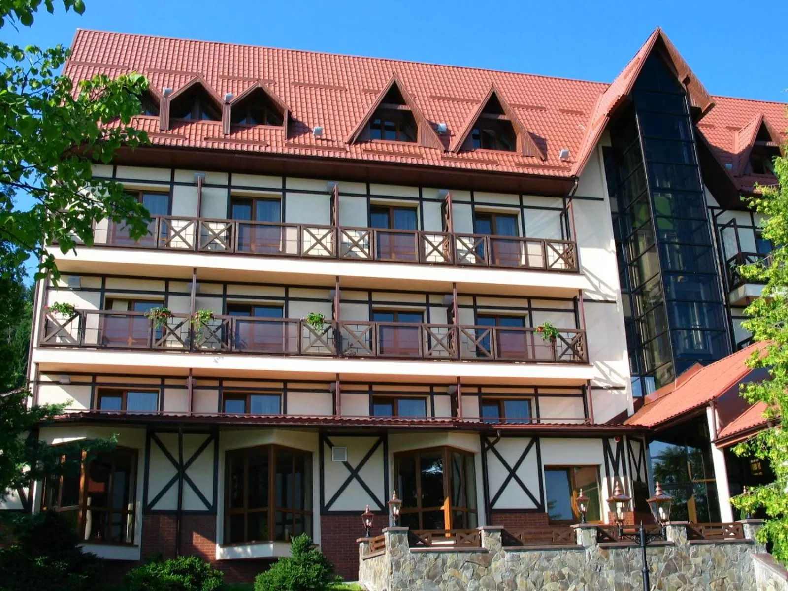 Facade/entrance in Edelweiss