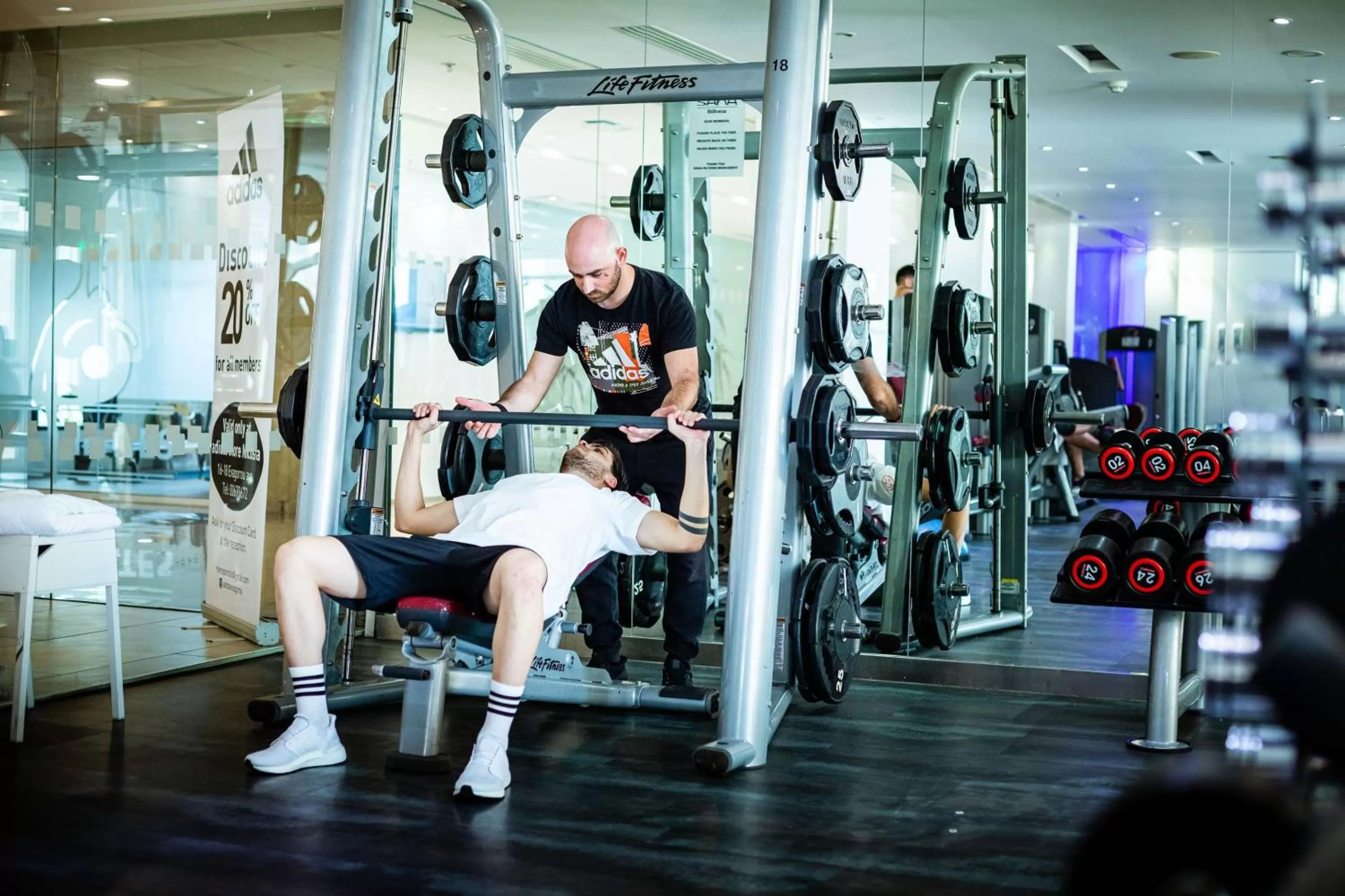 Fitness centre/facilities in Hilton Nicosia