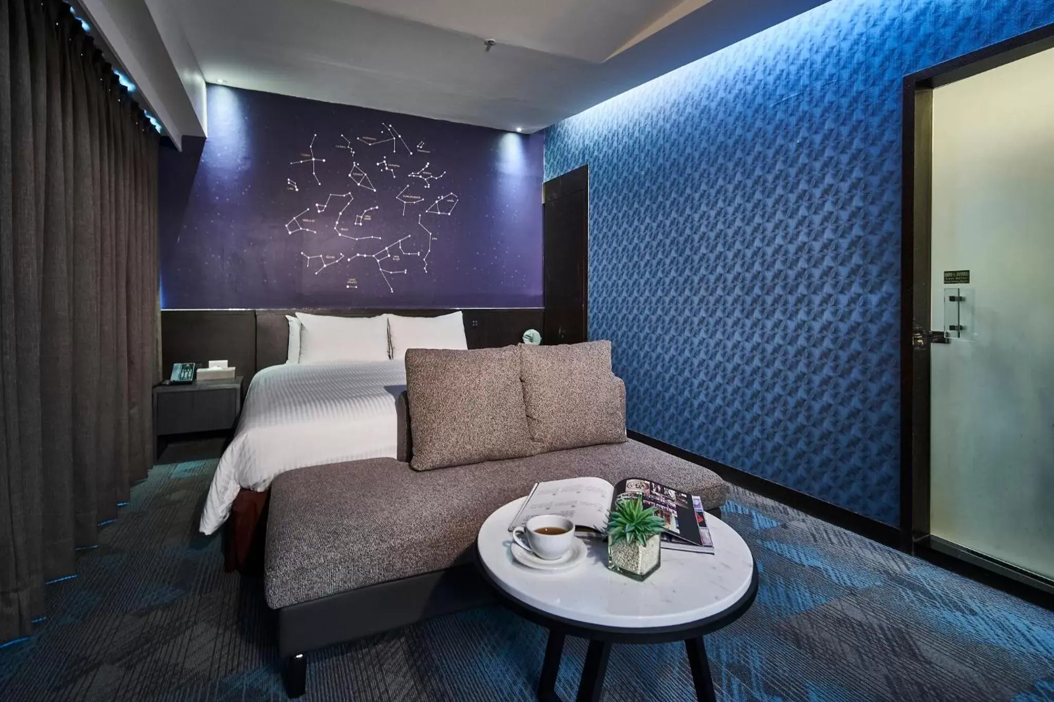 Bedroom in Kung Shang Design Hotel