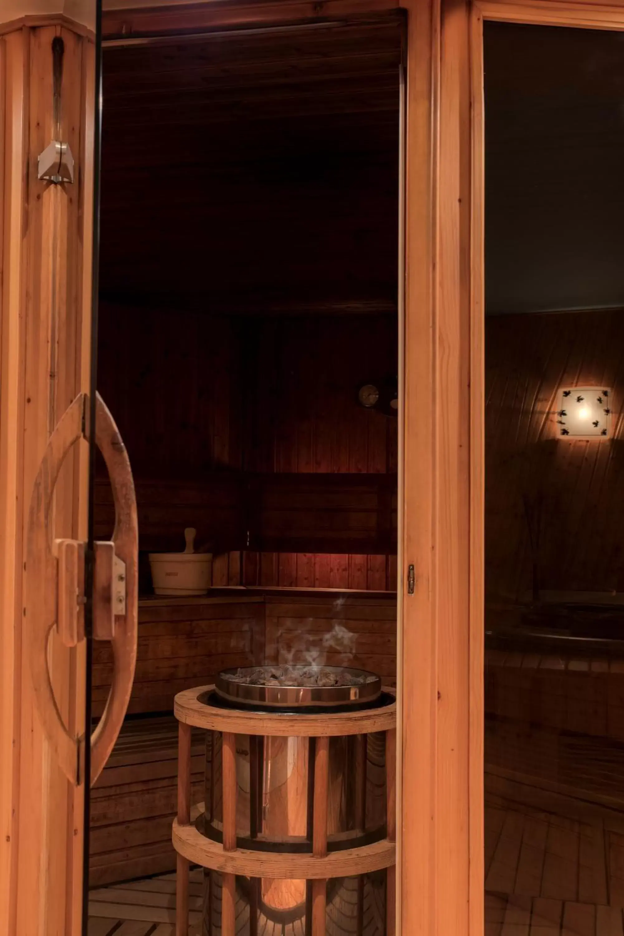 Sauna in Crystal Palace Boutique Hotel