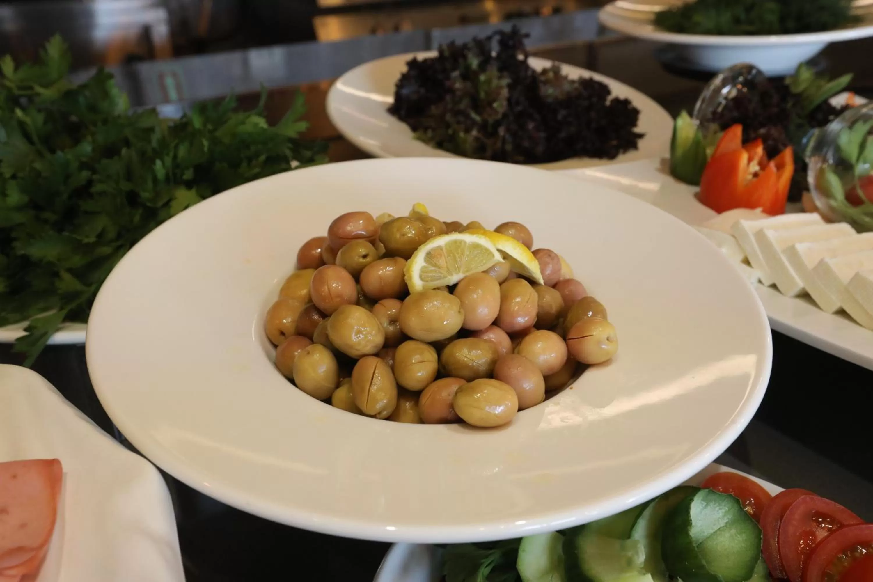 Buffet breakfast in Skalion Hotel