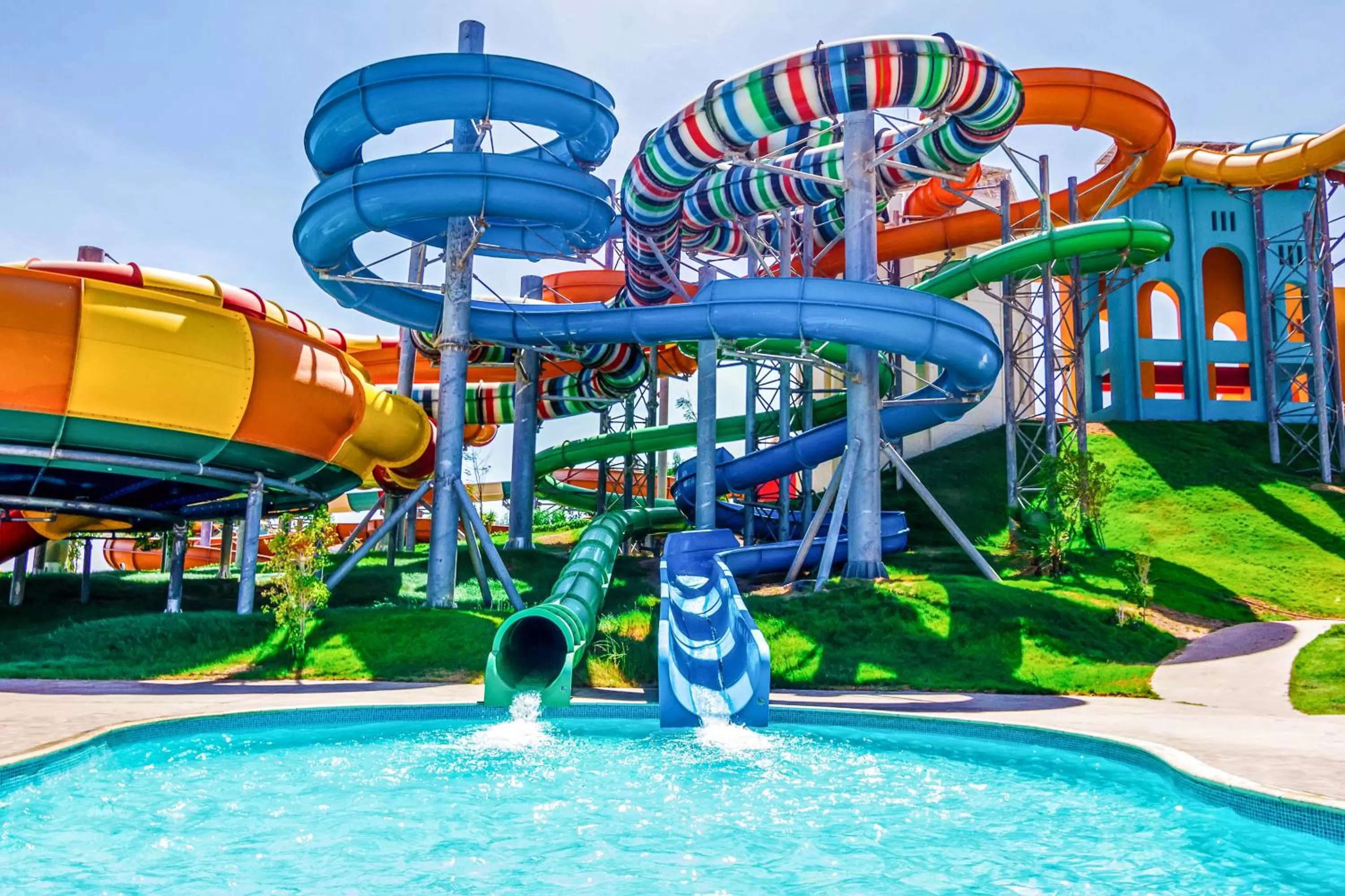 Aqua park in Iberotel Makadi Beach