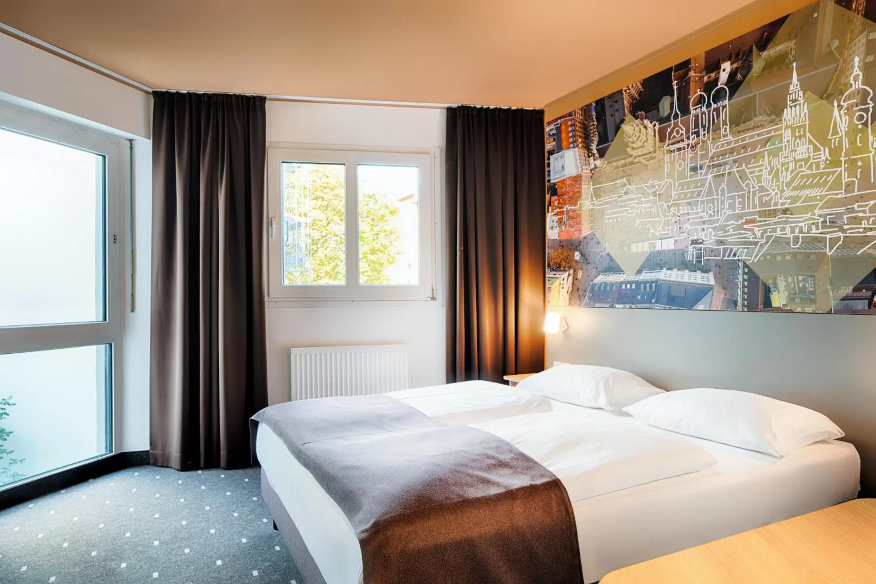 Photo of the whole room, Bed in B&B Hotel München-Hbf