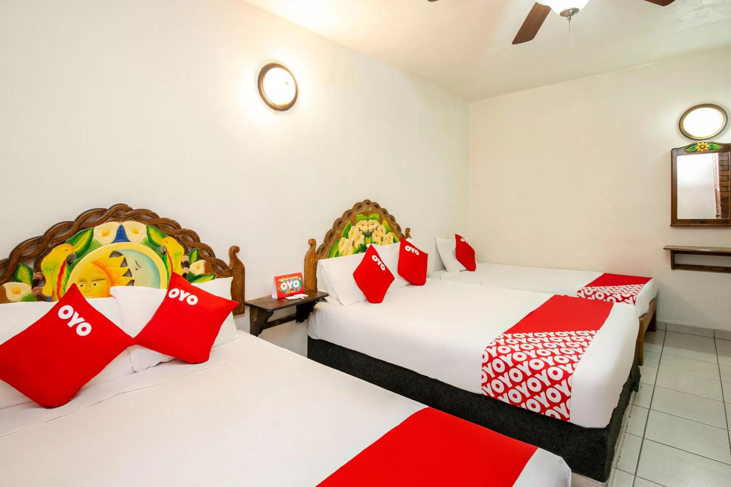 Bedroom in OYO La Casita