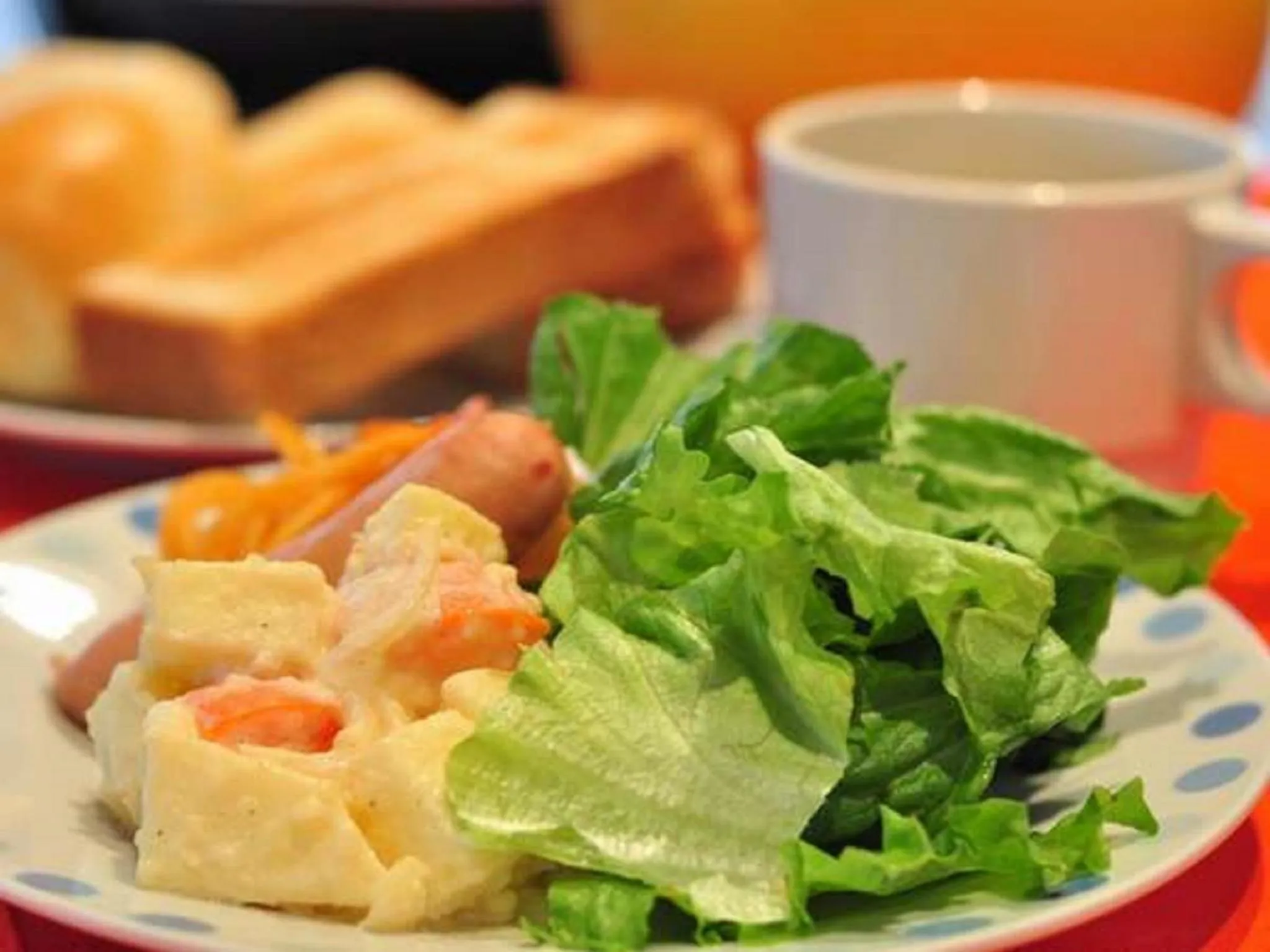 Buffet breakfast in Hotel Green Selec