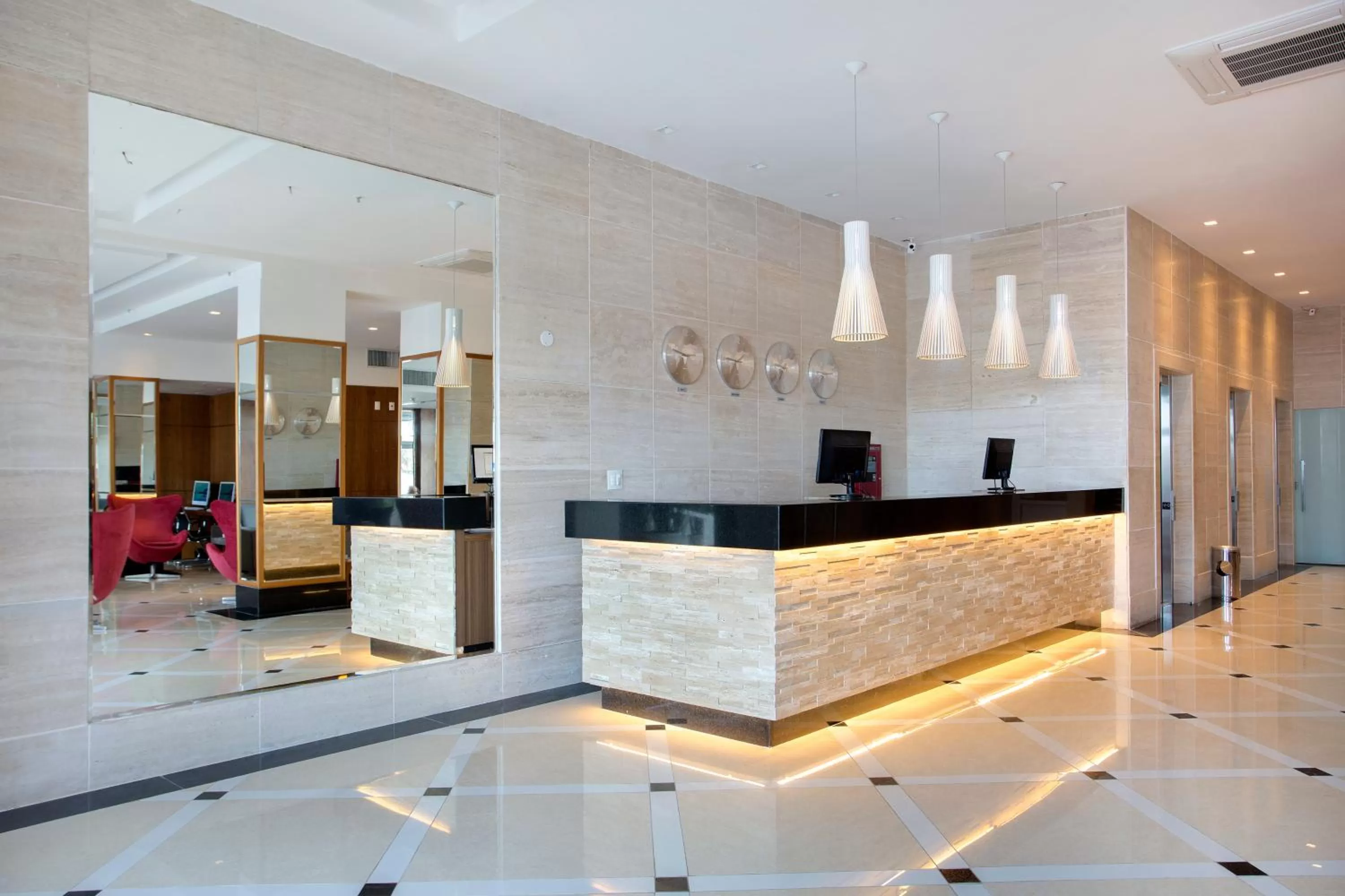 Lobby or reception in Hotel Atlantico Praia