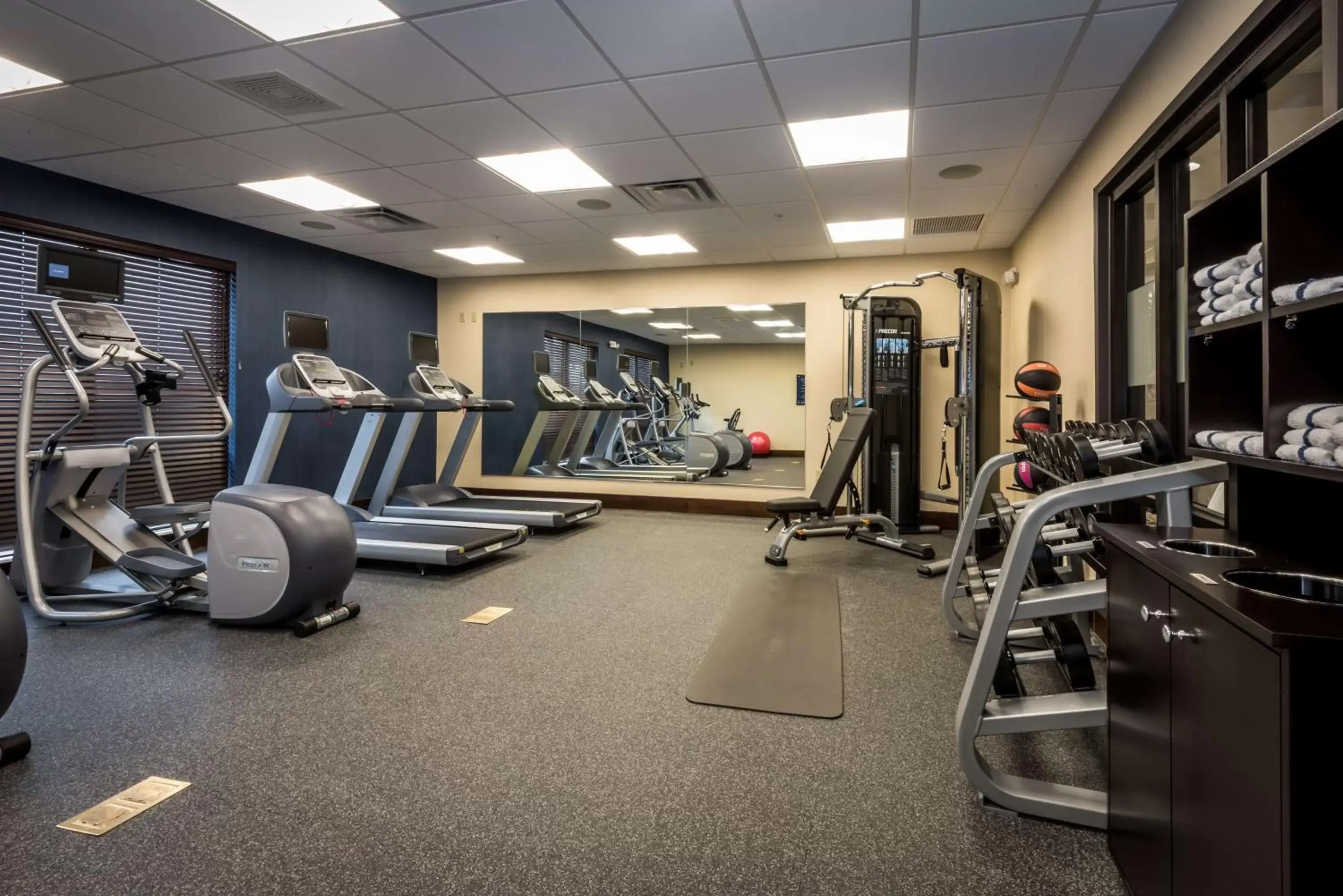 Fitness centre/facilities in Hampton Inn & Suites By Hilton Hammond, In Fitness centre/facilities in Hampton Inn & Suites By Hilton Hammond, In