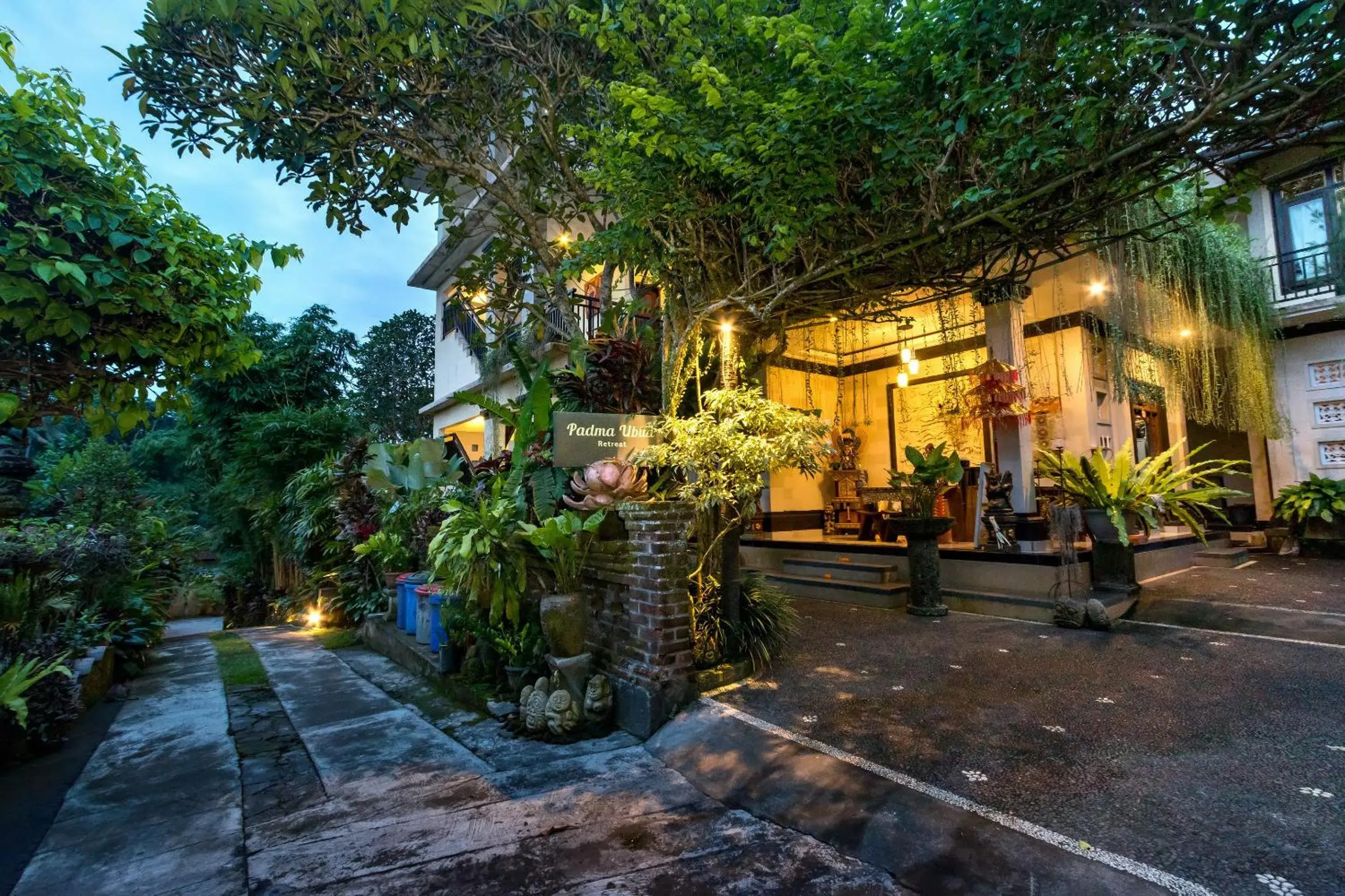 Property building in Padma Ubud Retreat