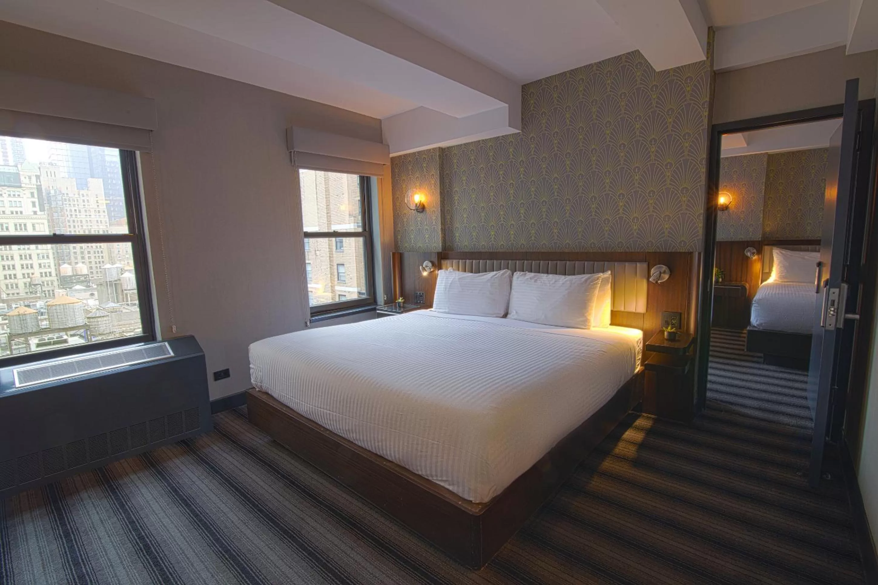 Bed in Hotel Edison Times Square