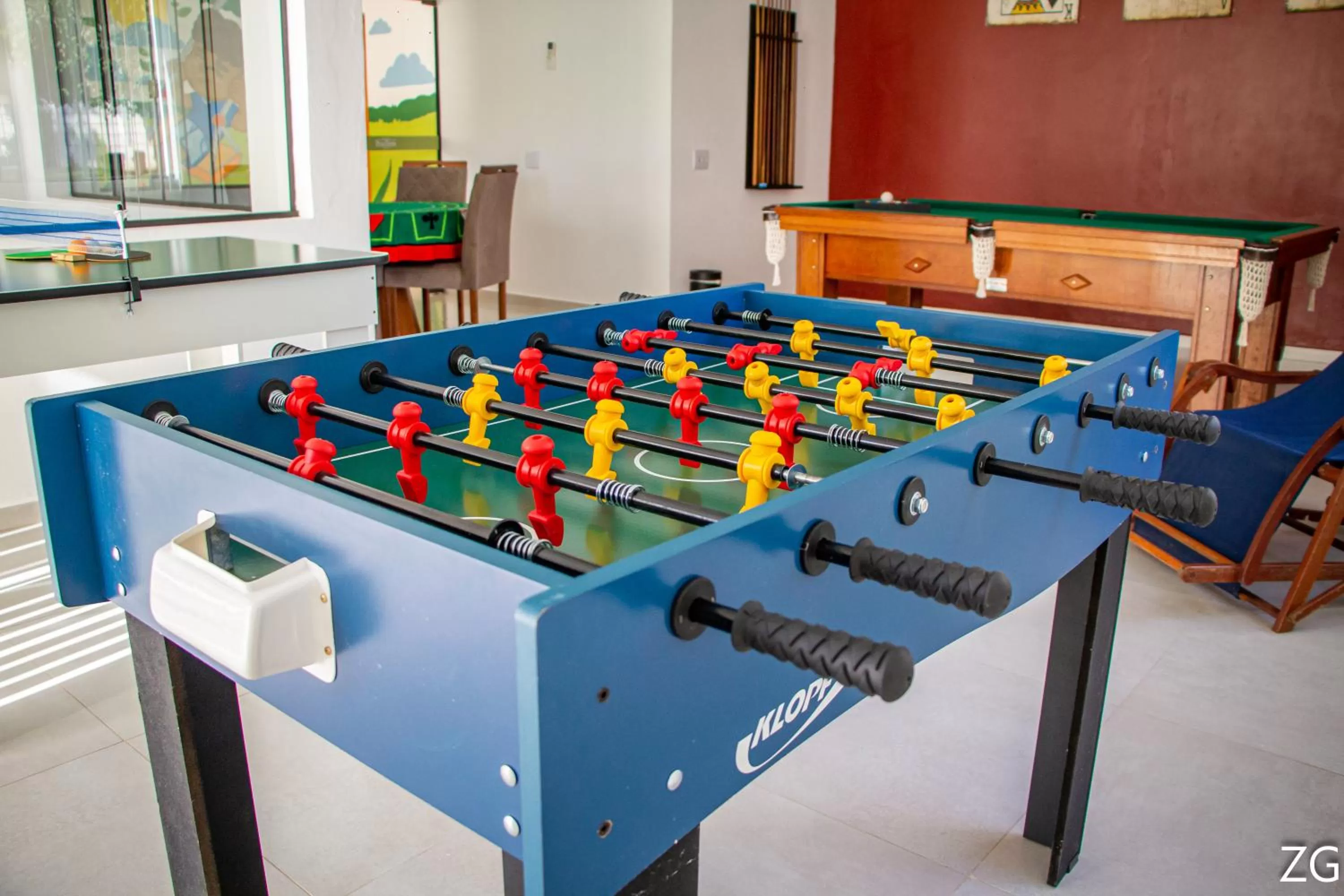 Game Room in Pousada Pé na Terra
