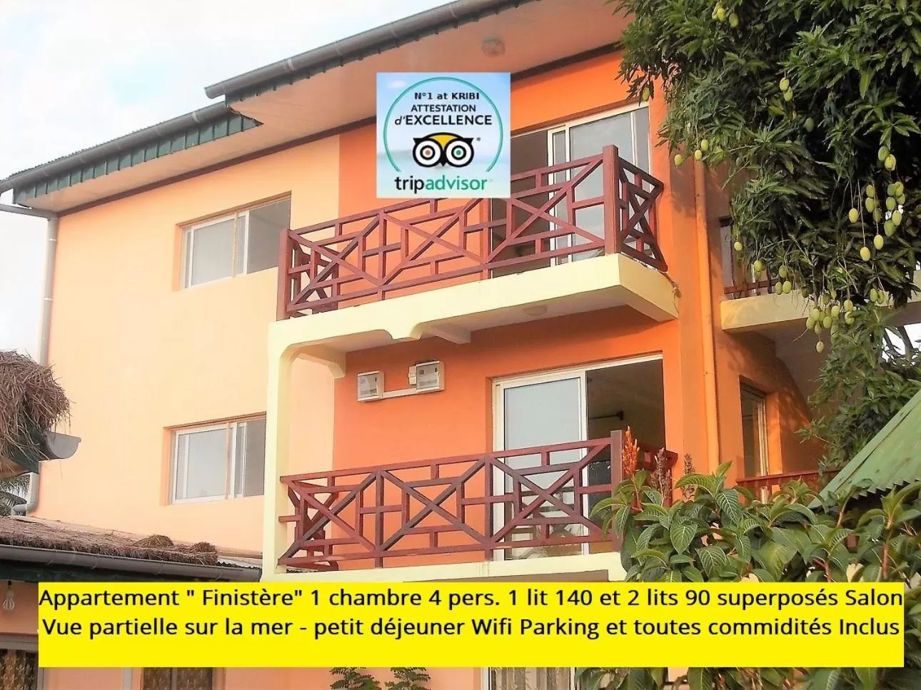 One-Bedroom Apartment in Hôtel Restaurant Gites Kribi