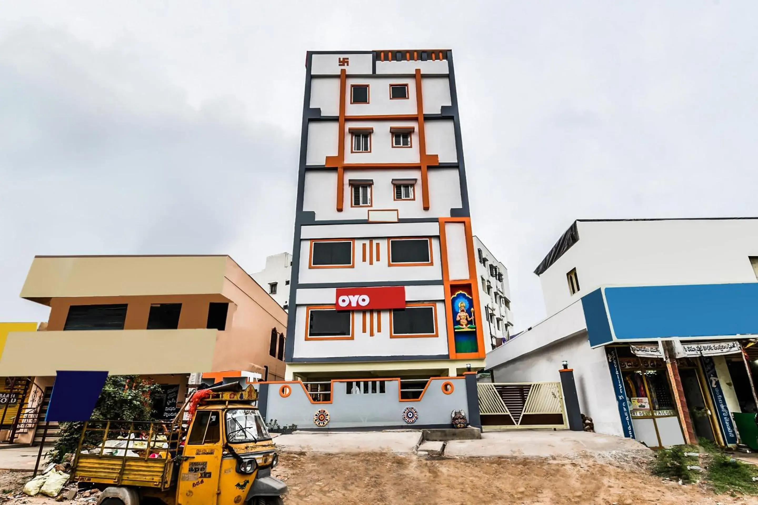 Facade/entrance, Property Building in OYO 17140 Pramukh Heights