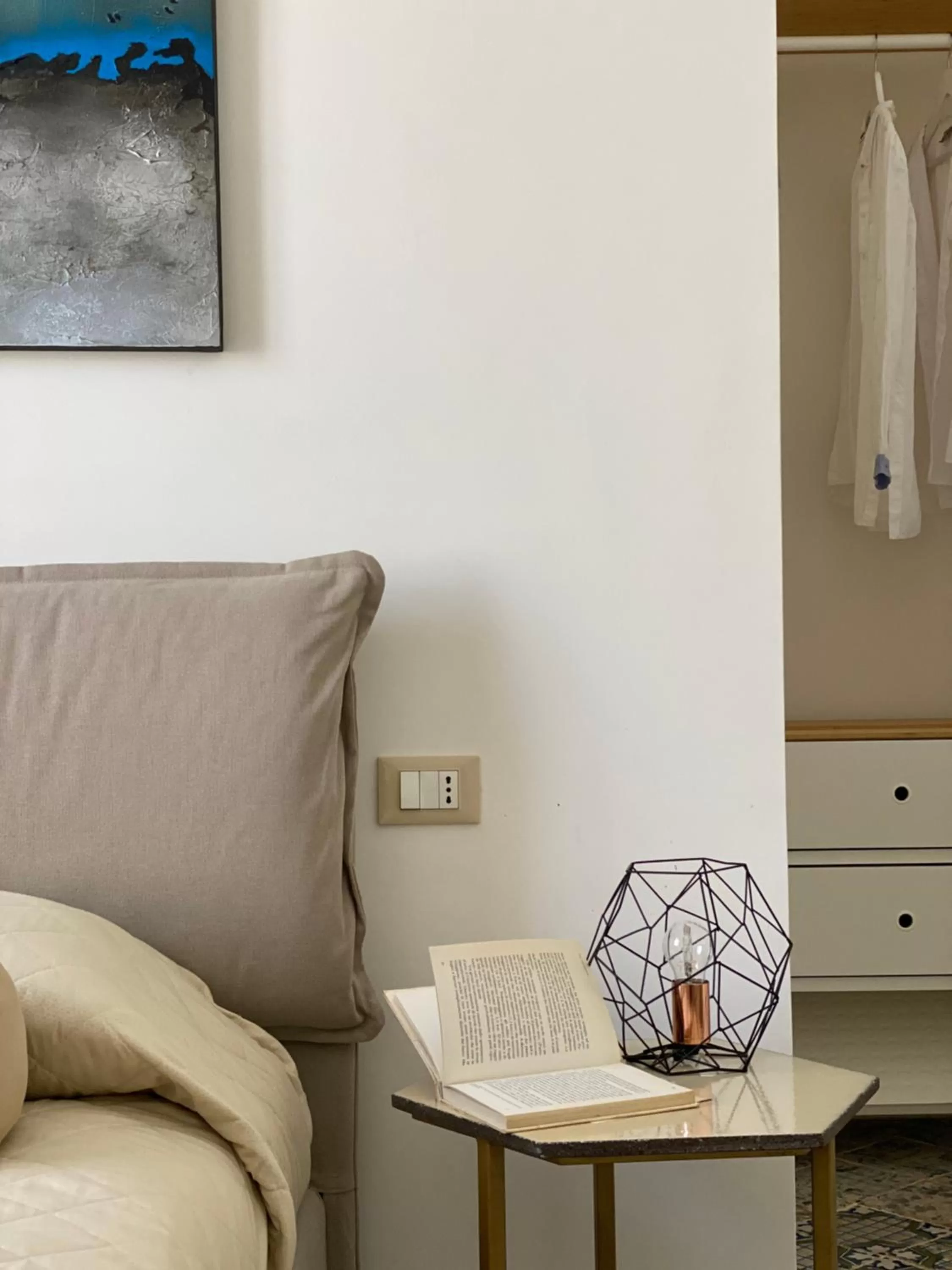 Decorative detail in B&B Palazzo Corselli