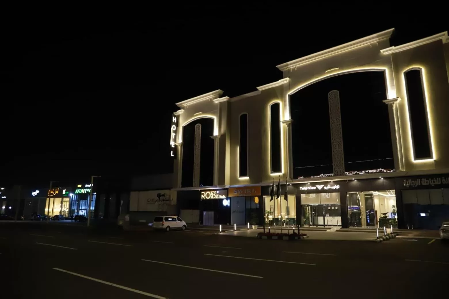 Property building in Tulip View Hotel