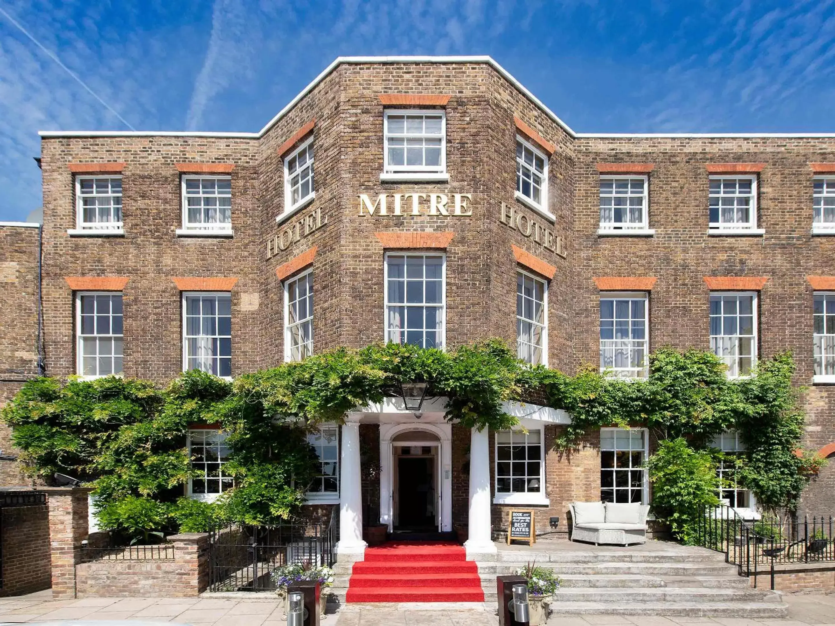 Facade/entrance, Property Building in Mitre Hotel