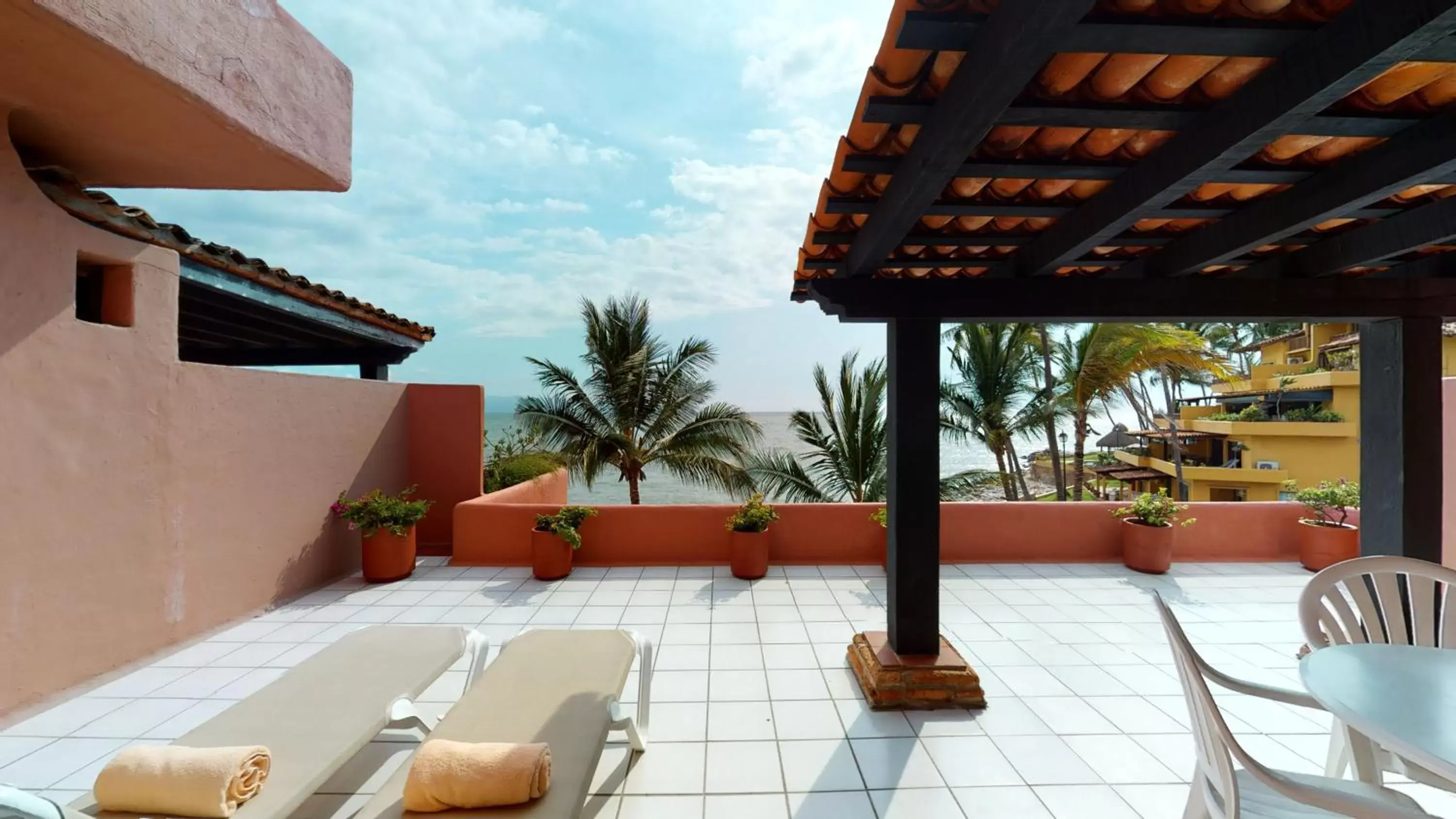 Balcony/Terrace in Park Royal Homestay Los Tules Puerto Vallarta