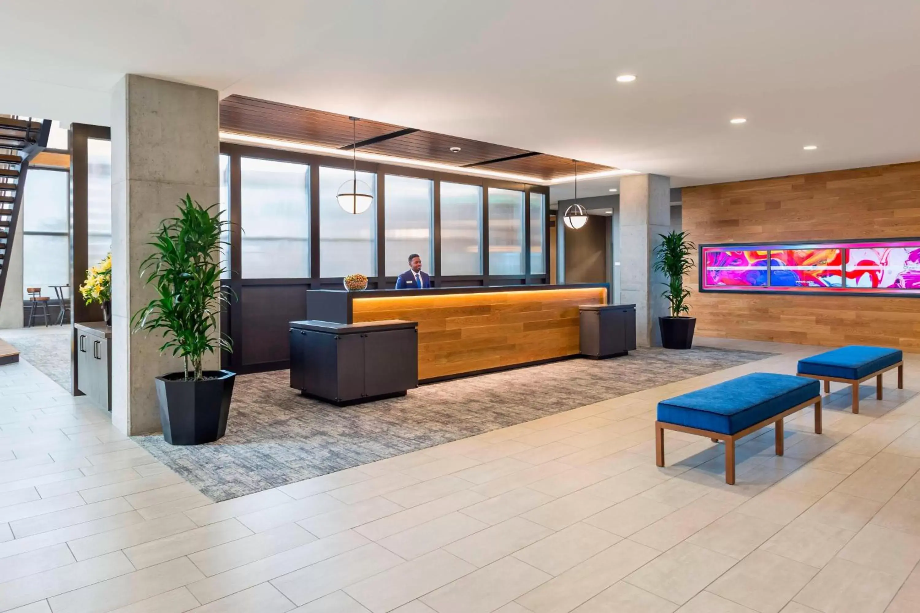 Lobby or reception, Lobby/Reception in SpringHill Suites Madison