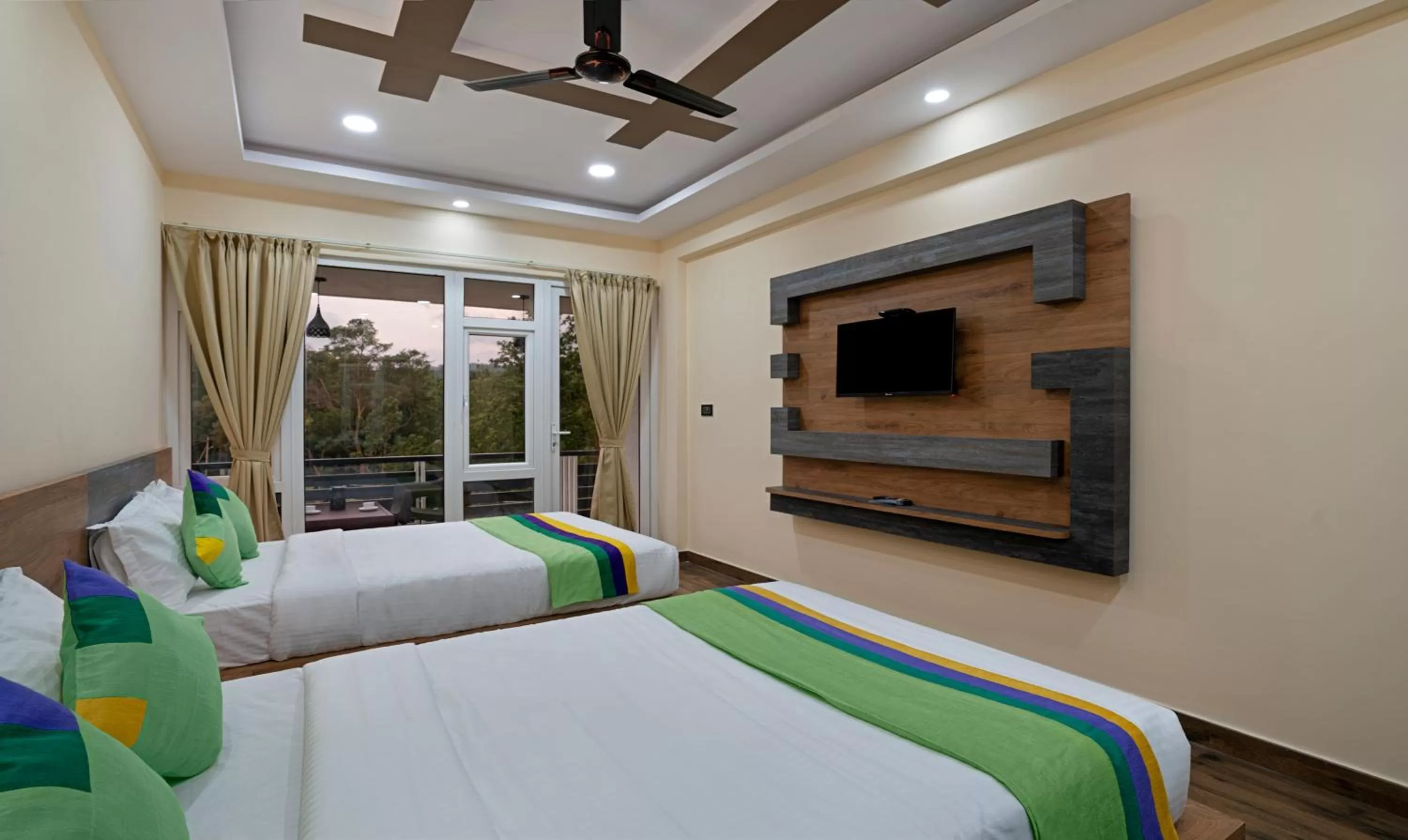 TV and multimedia, Bed in Treebo 3C Comforts