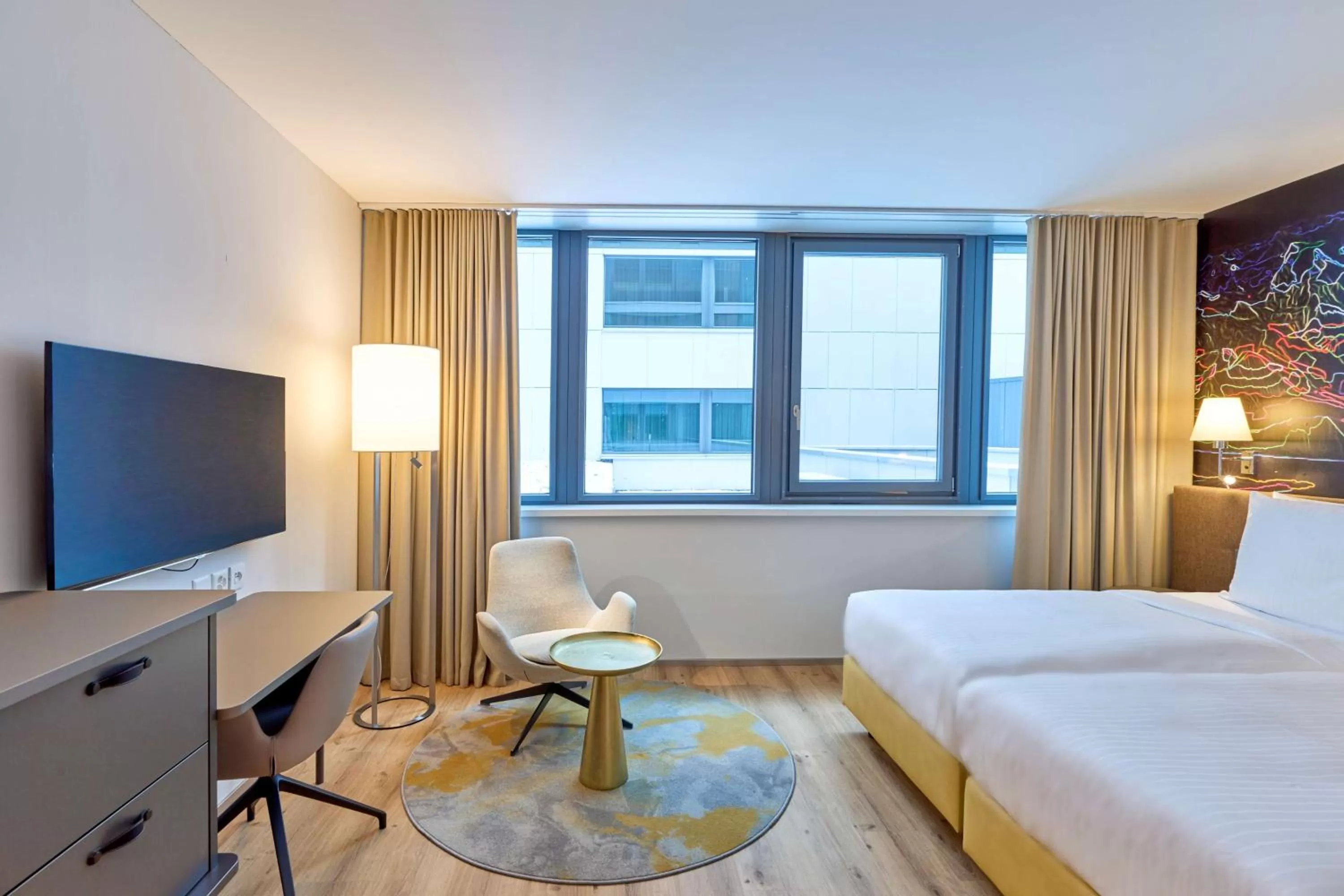 Bedroom, Bed in Radisson Blu Hotel, Lucerne