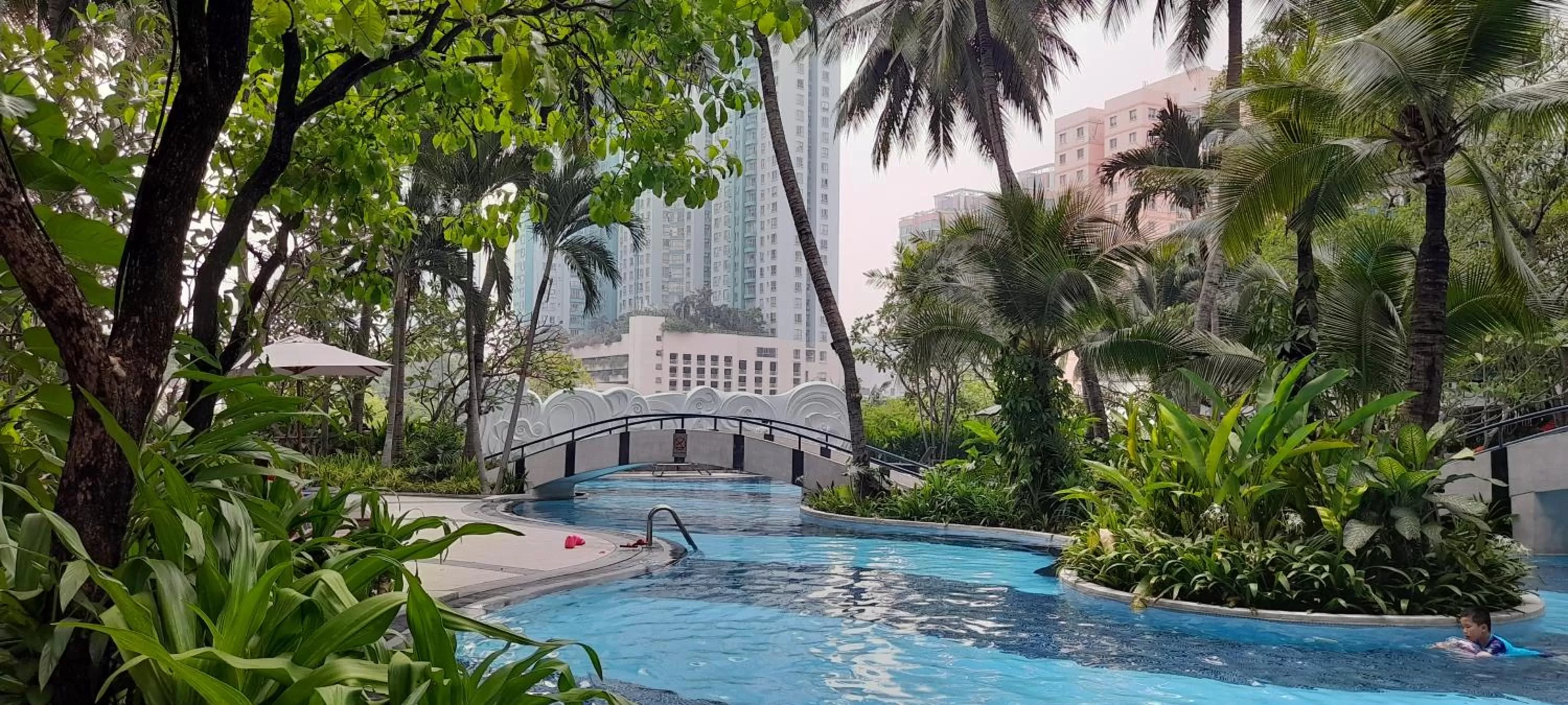 Garden in Chatrium Sathon Bangkok