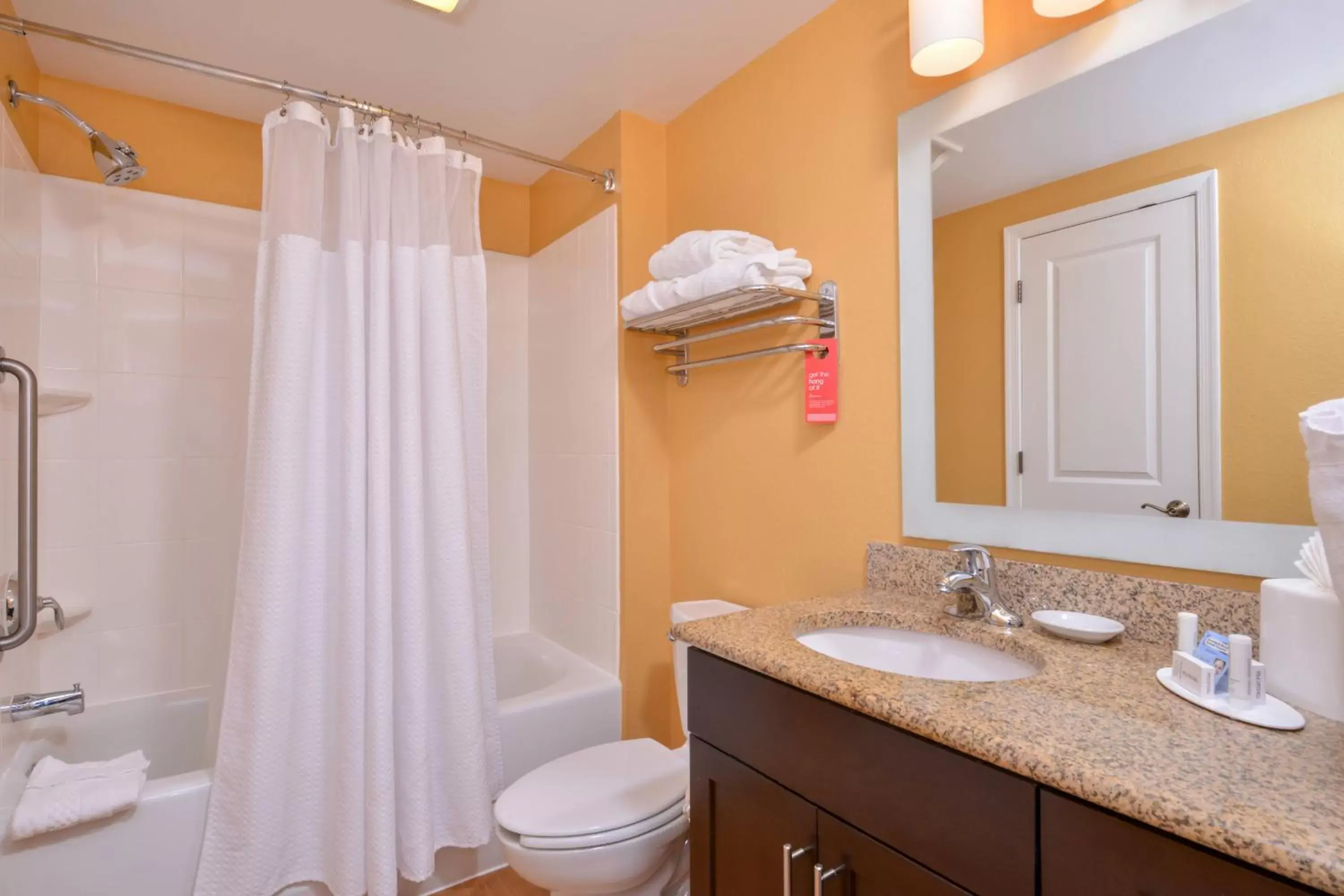 Bathroom in TownePlace Suites Arundel Mills BWI Airport