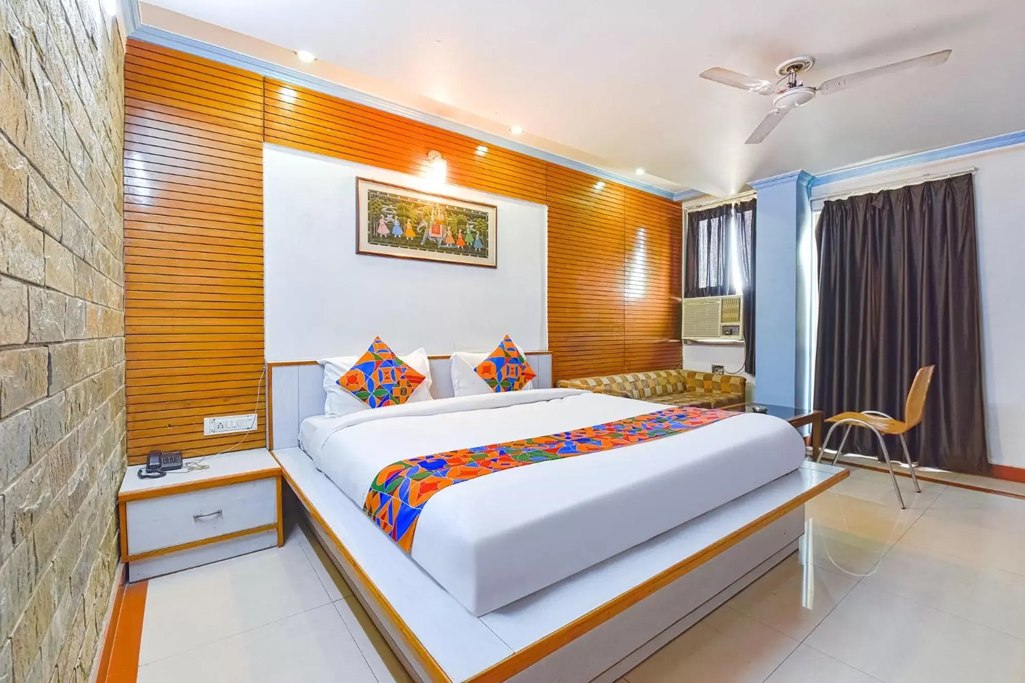 Bed in FabHotel Fly View Bed in FabHotel Fly View