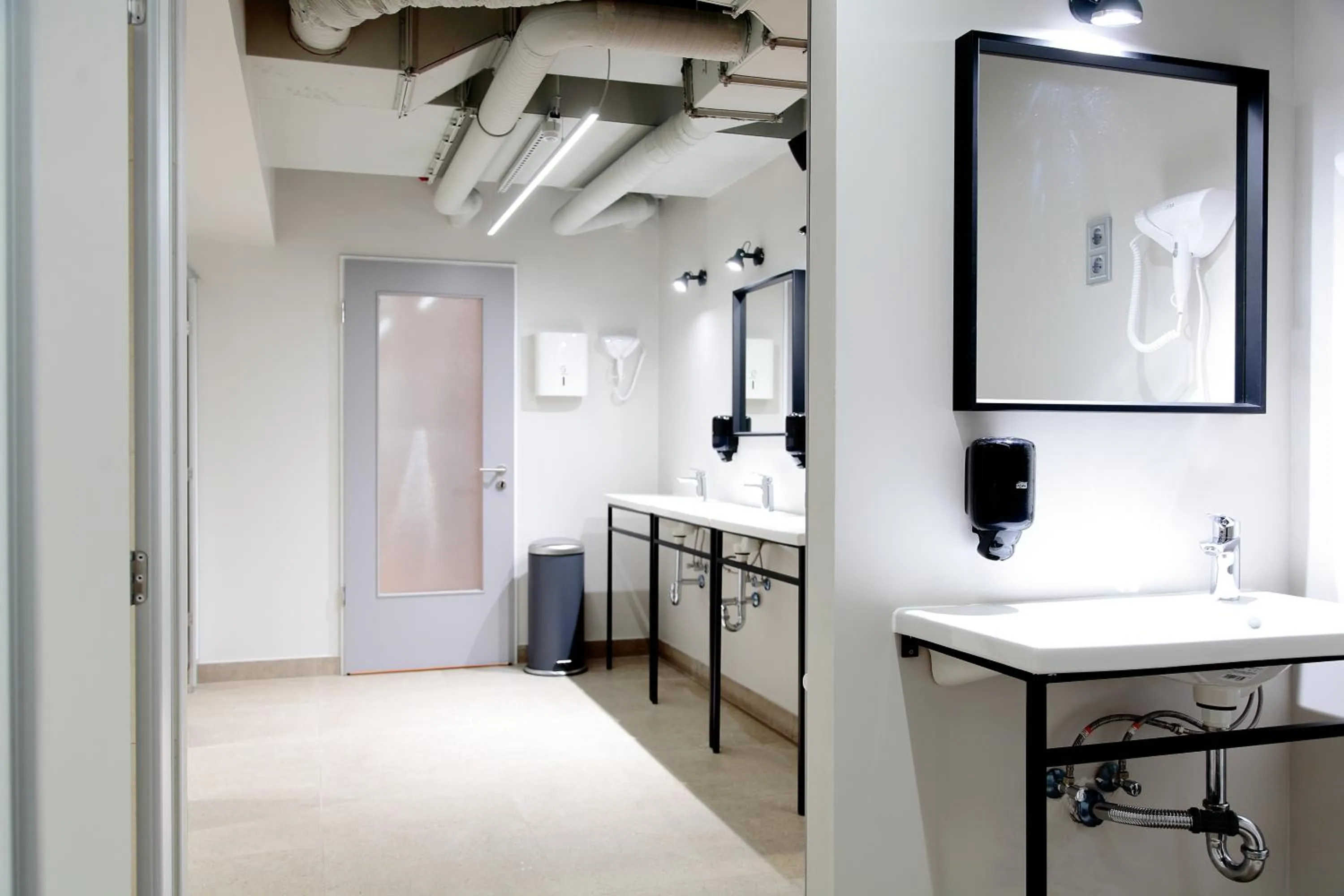 Bathroom in Maverick Central Market