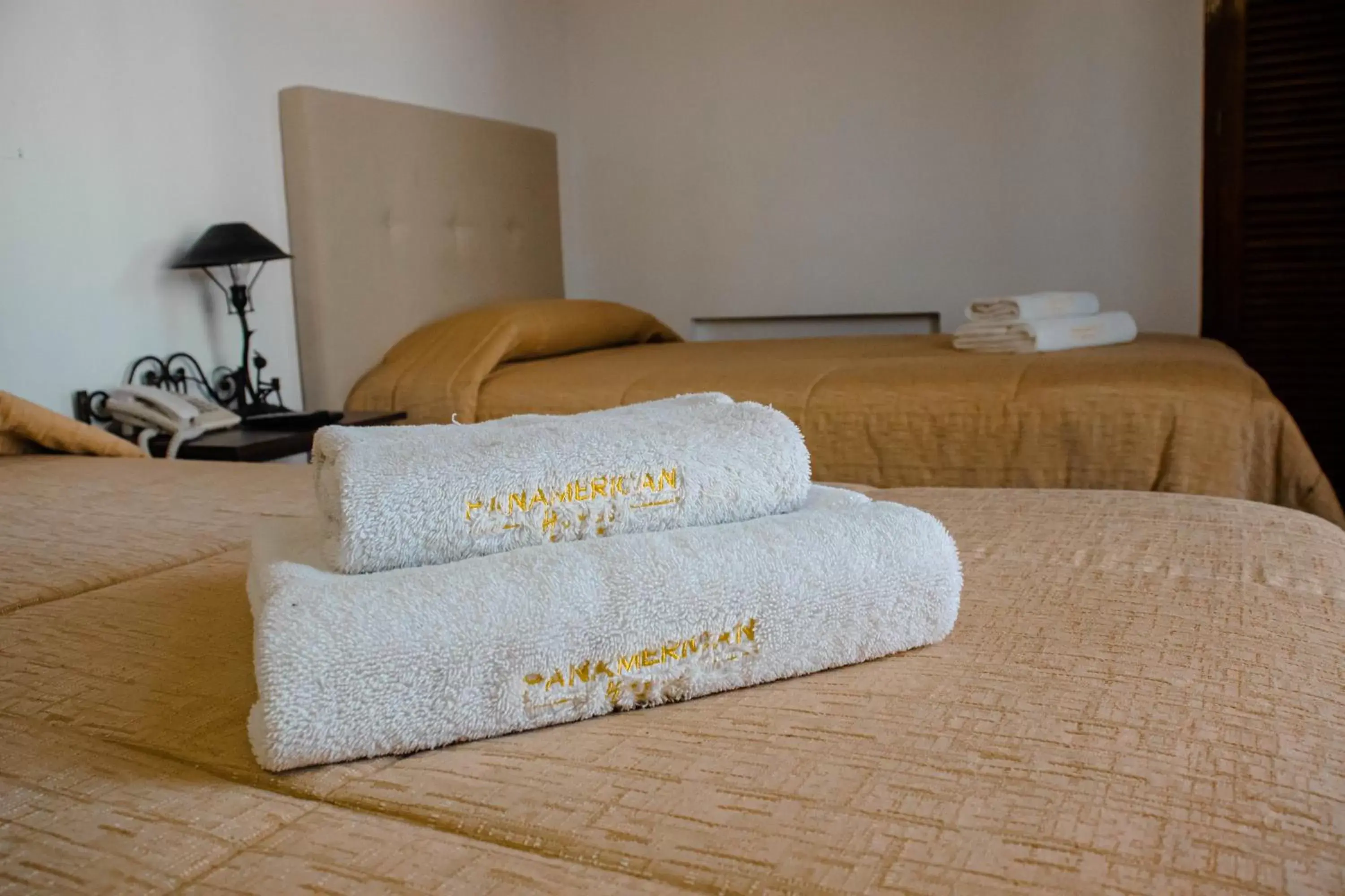 Bed in Pan American Hotel Bed in Pan American Hotel