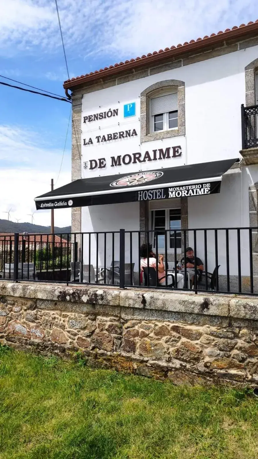 Restaurant/places to eat, Property Building in Hostel Monasterio de Moraime