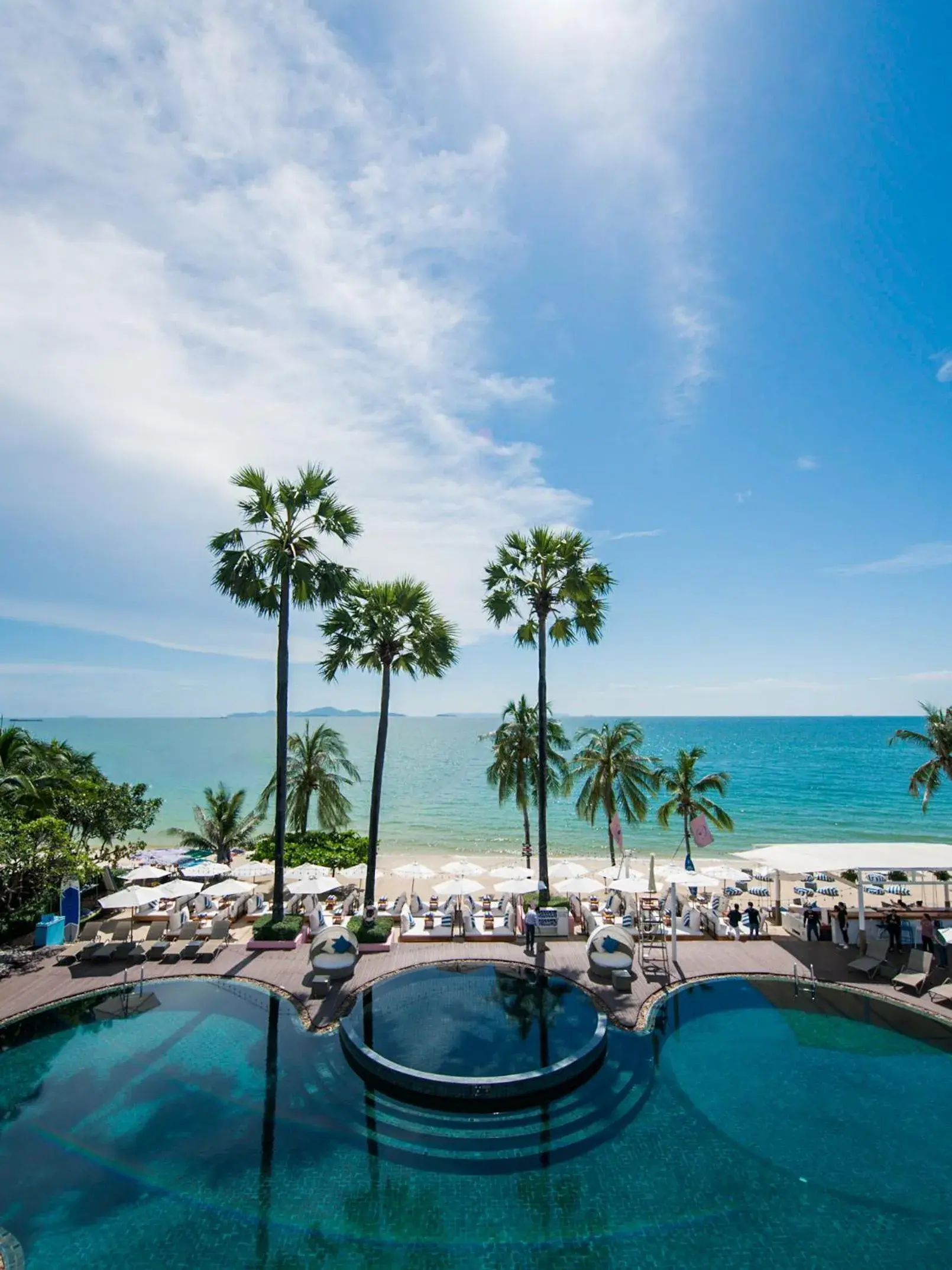 Sea view, Swimming Pool in Pullman Pattaya Hotel G