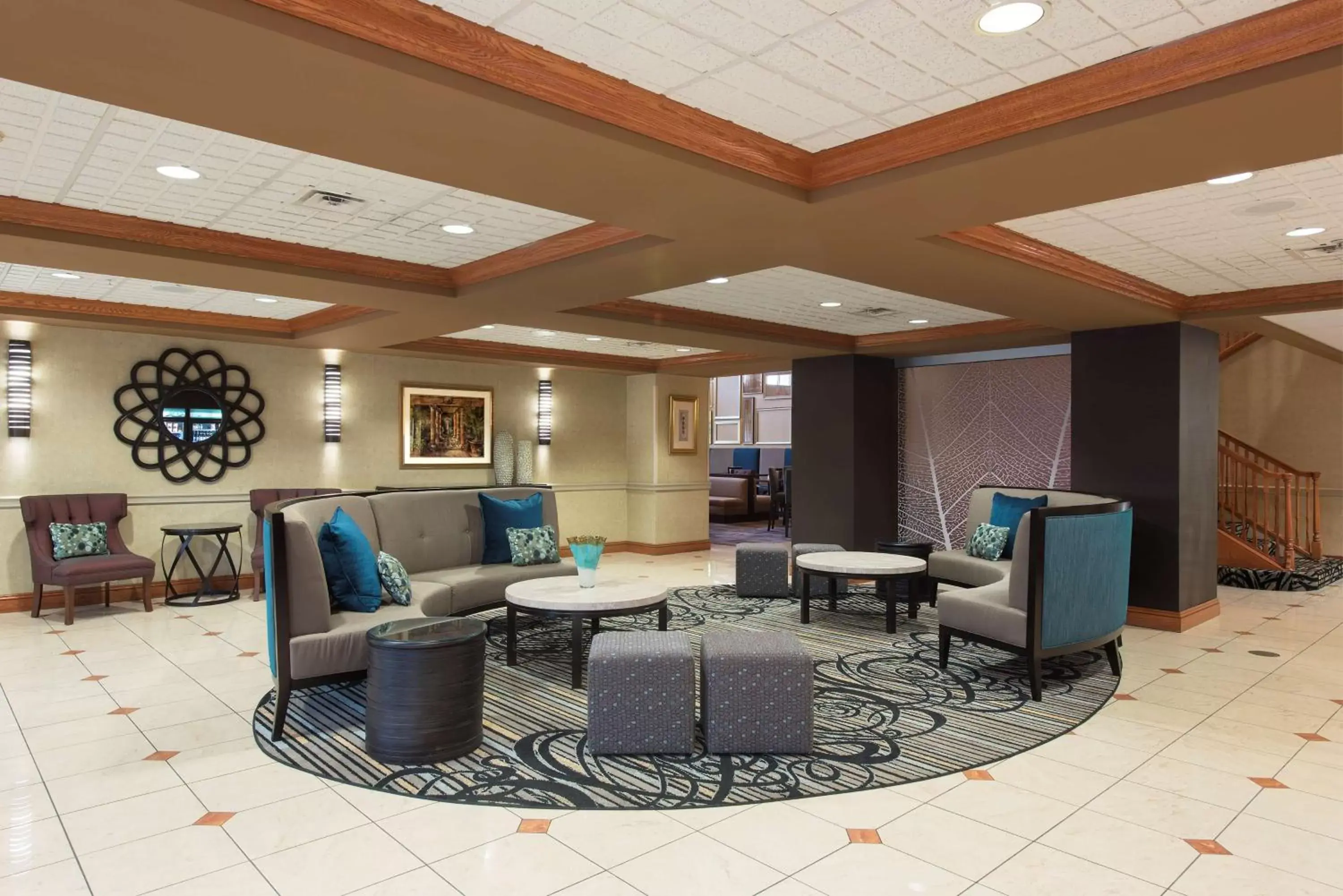 Lobby or reception, Lobby/Reception in Homewood Suites Columbus - Airport