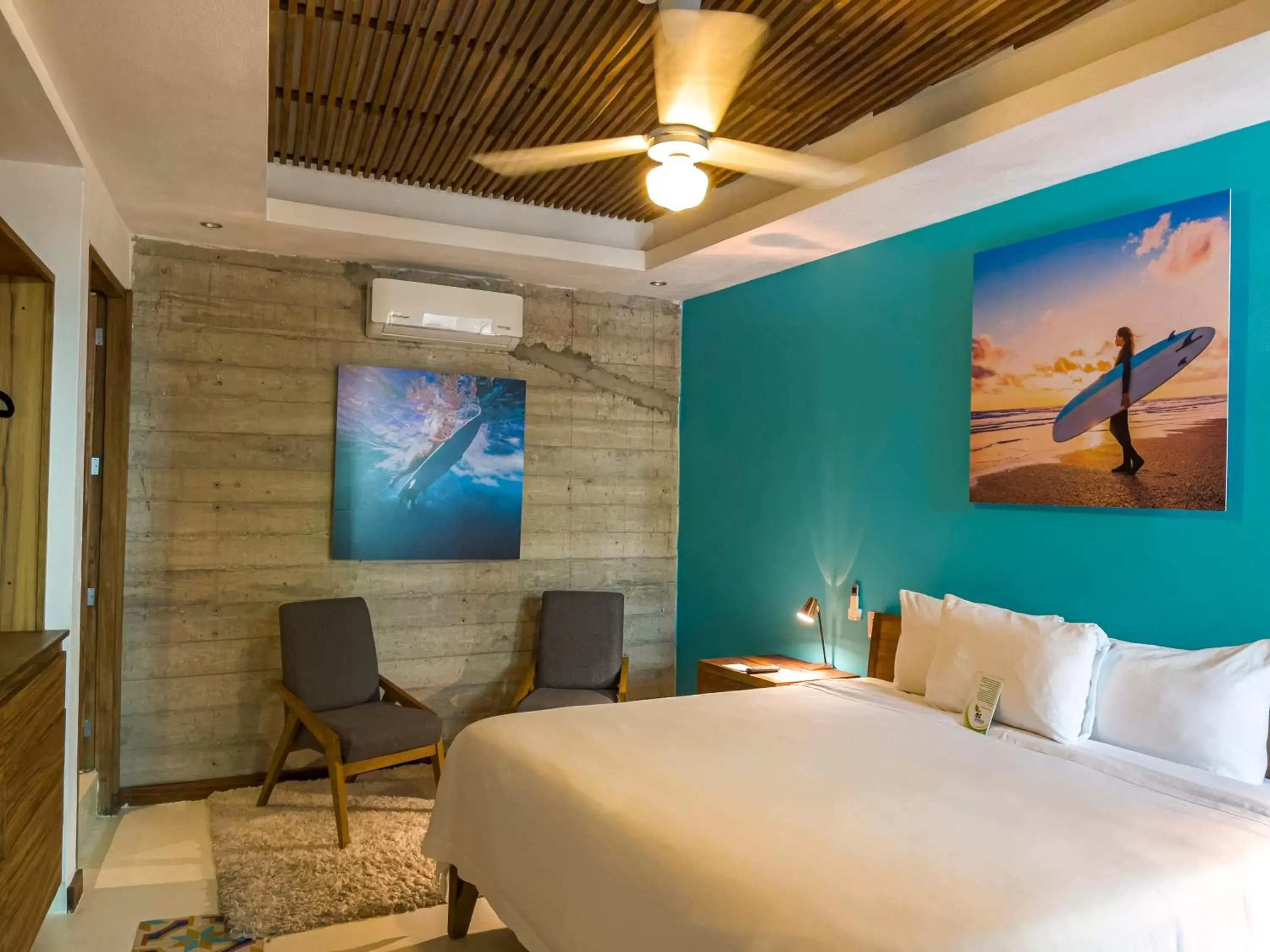 Photo of the whole room, Bed in Hotel Boutique OZ Sayulita