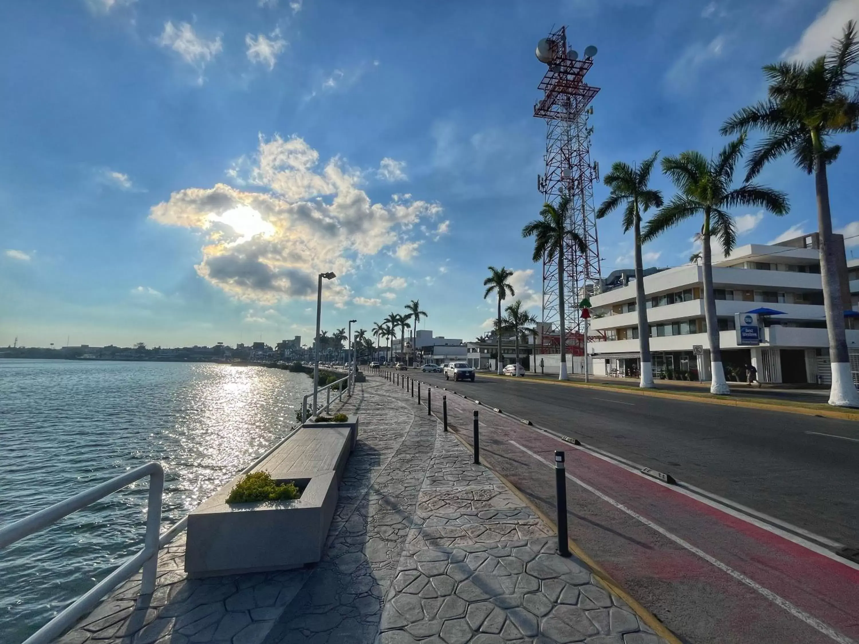 River view in Best Western Riviera Tuxpan River view in Best Western Riviera Tuxpan