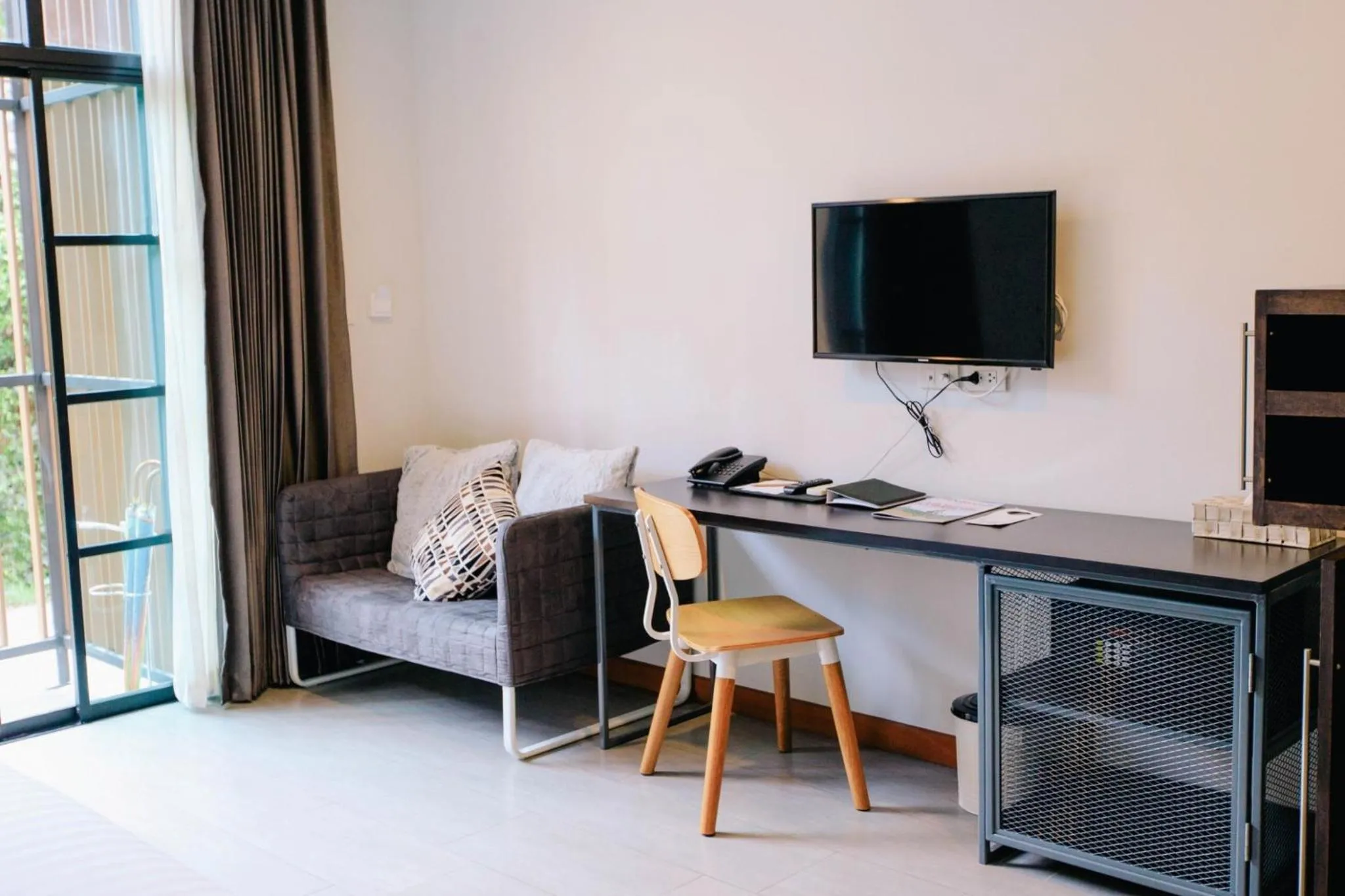 Seating area in Wealth Boutique Hotel Chiang Mai