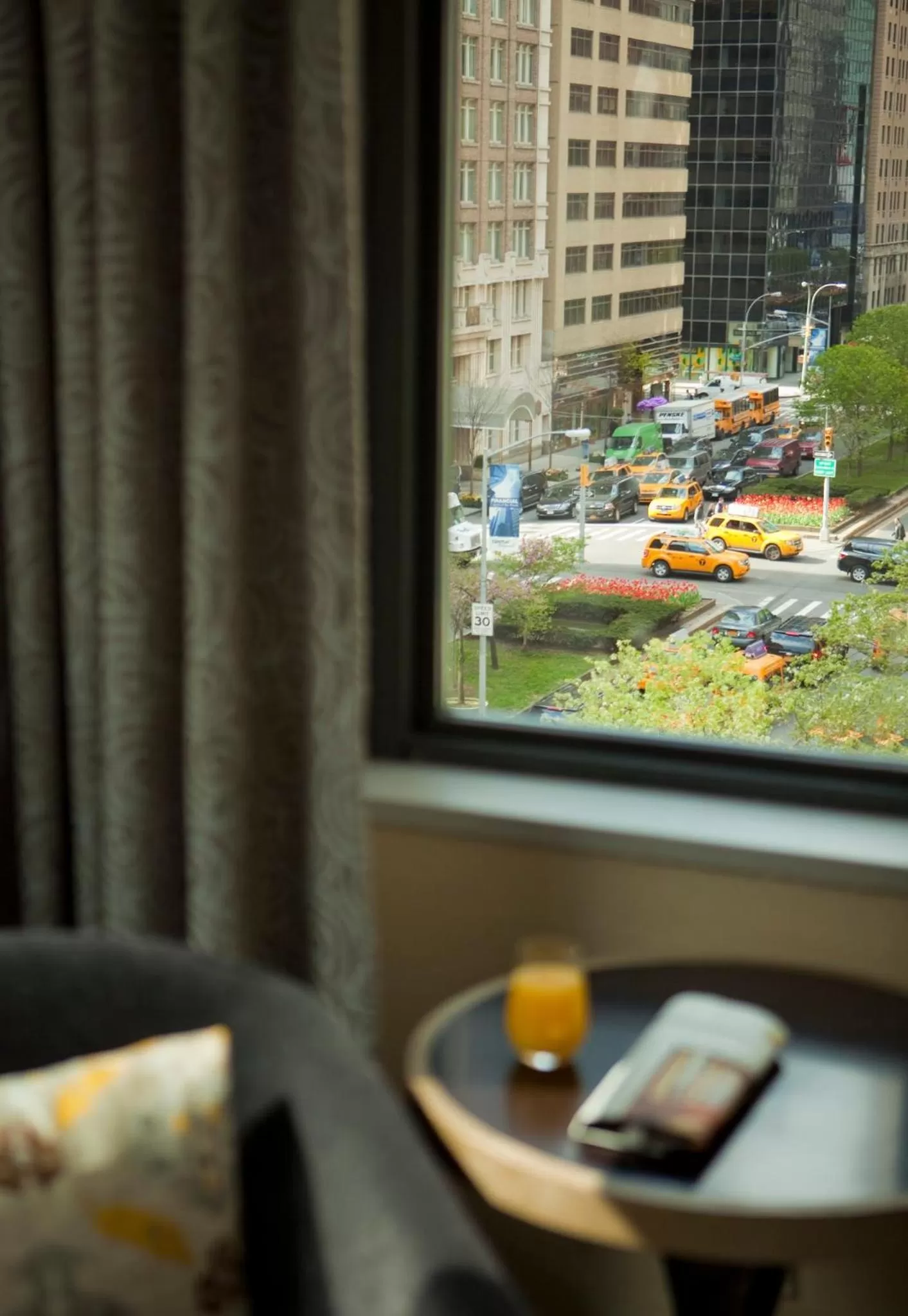 Photo of the whole room in Loews Regency New York Hotel