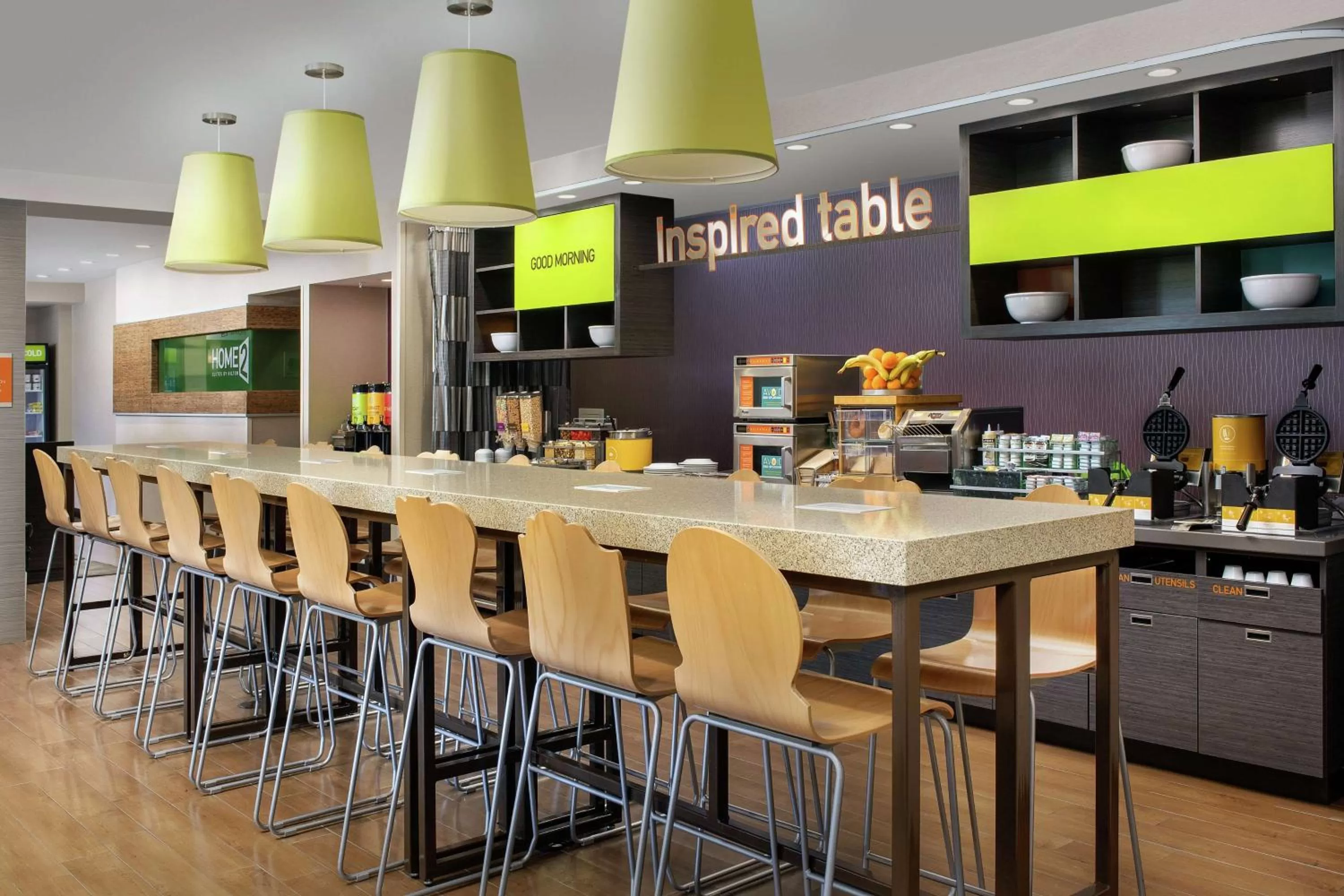 Breakfast in Home2 Suites by Hilton Lake City