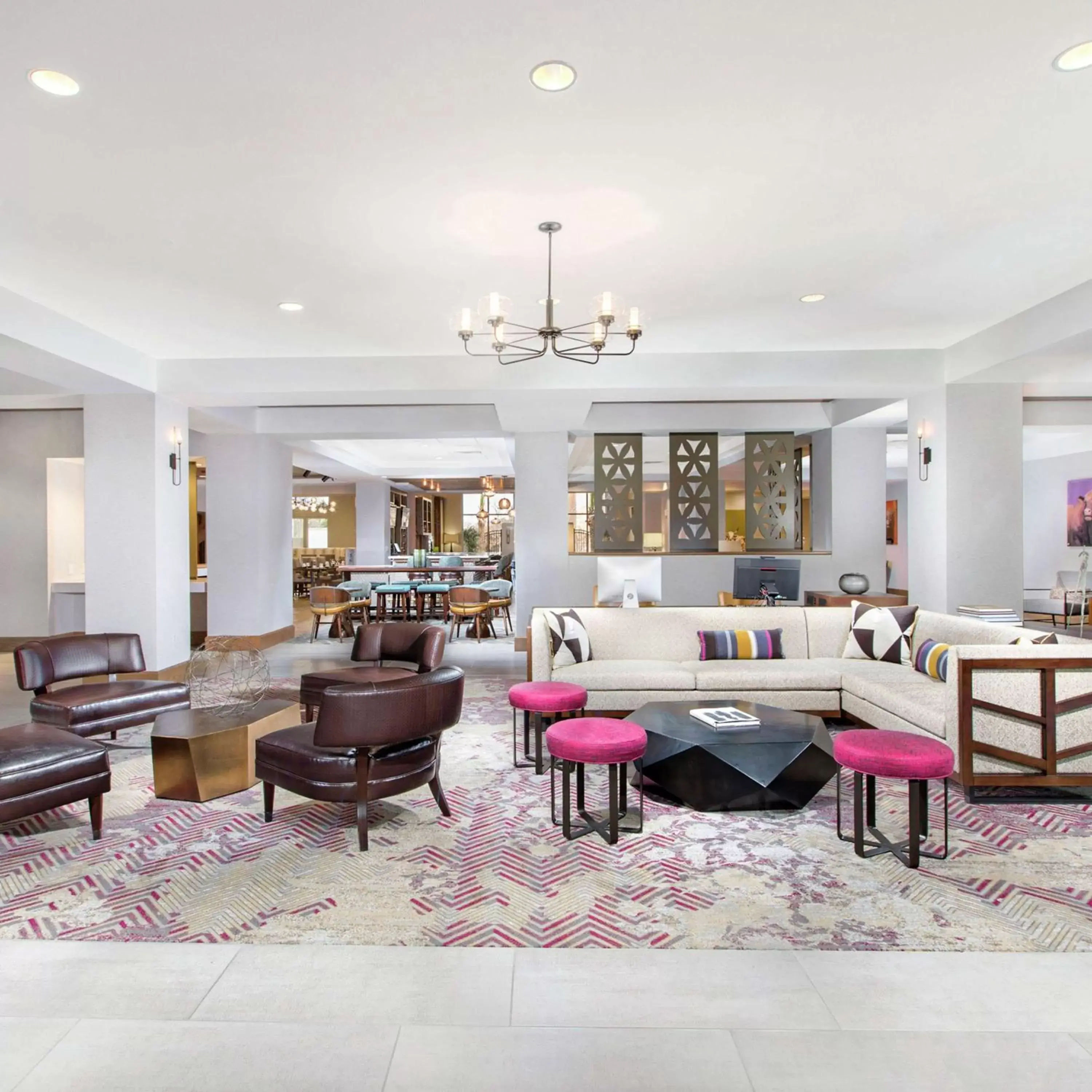 Lobby or reception, Seating Area in DoubleTree by Hilton San Antonio Northwest - La Cantera