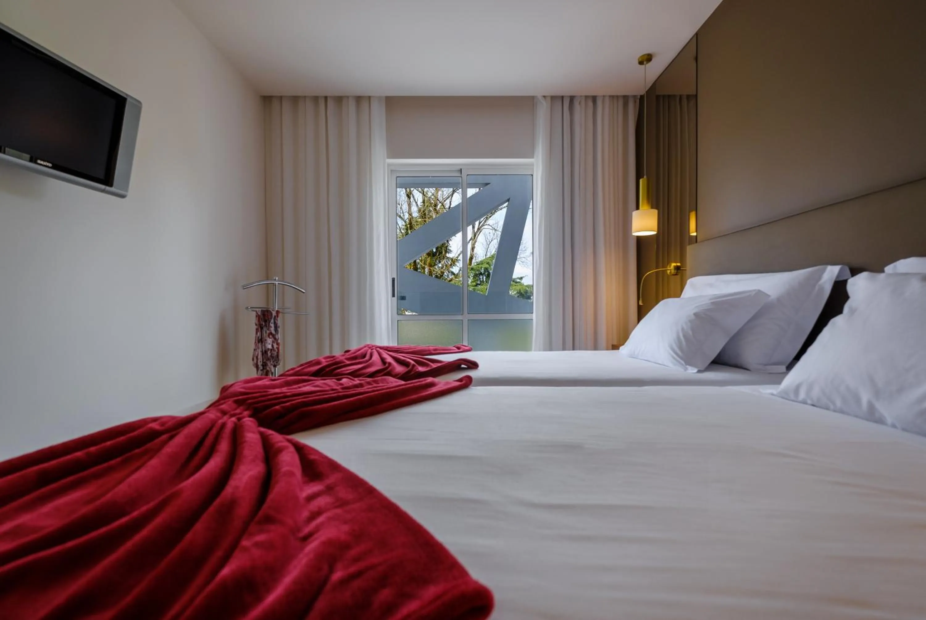 Photo of the whole room, Bed in Hotel Regina