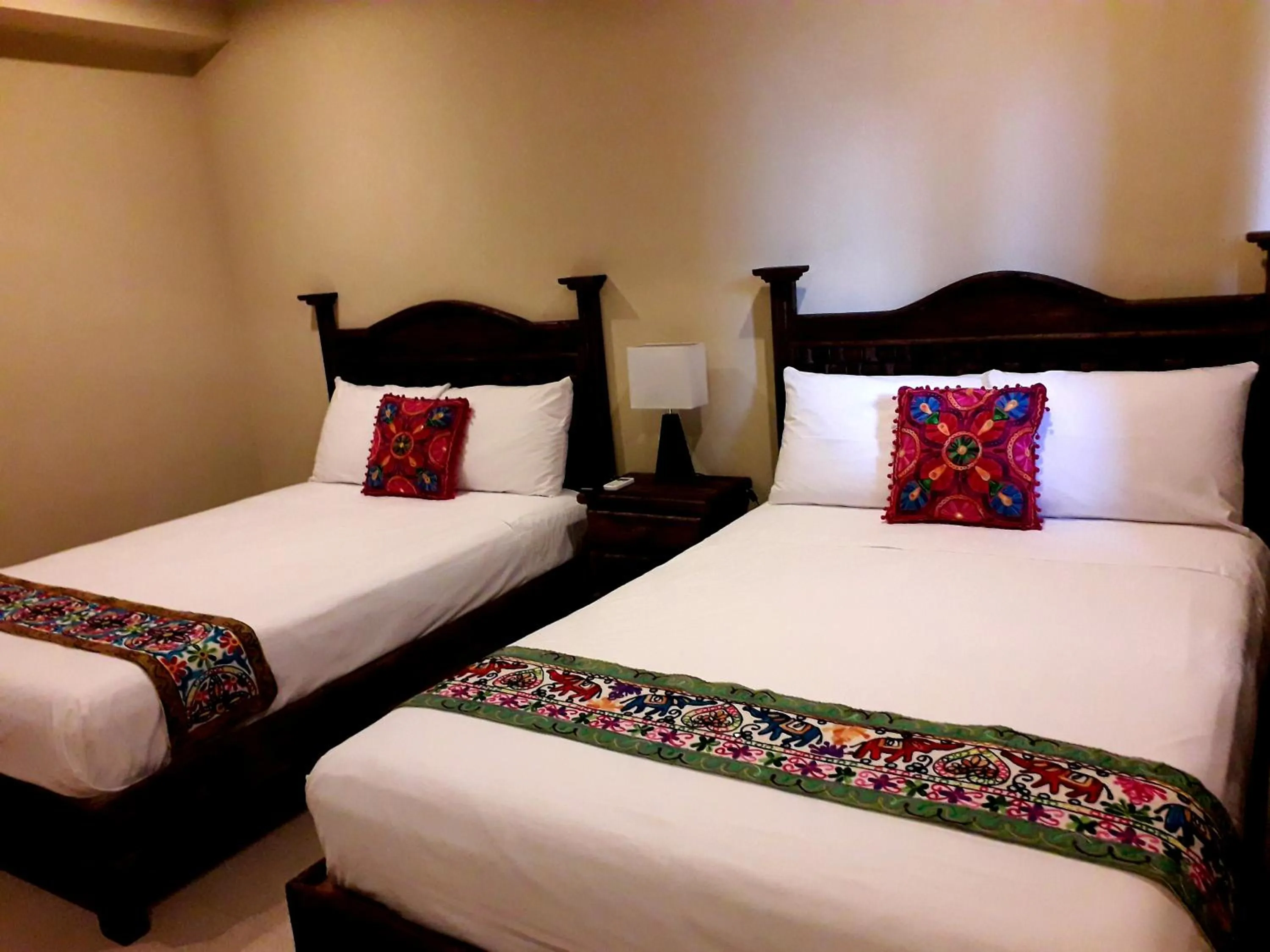 Bed in Hotel Peregrina