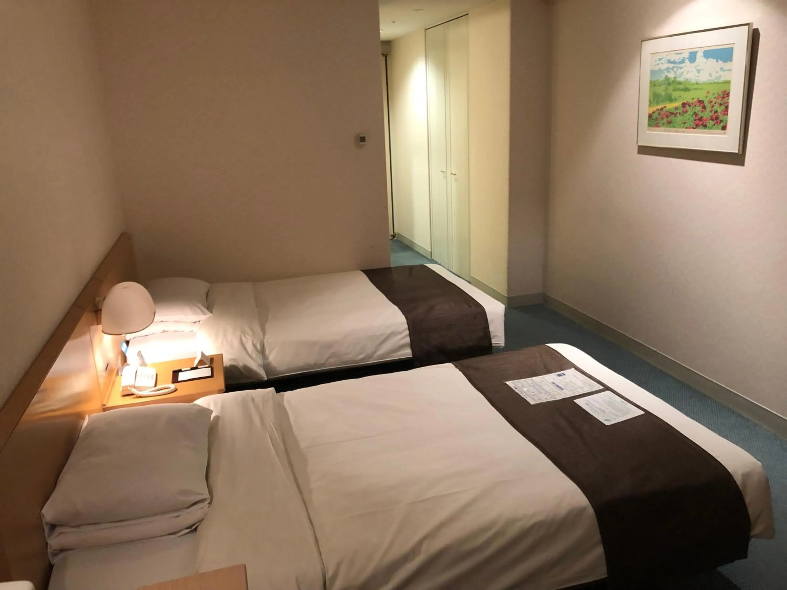 Bedroom, Bed in Kushiro Prince Hotel